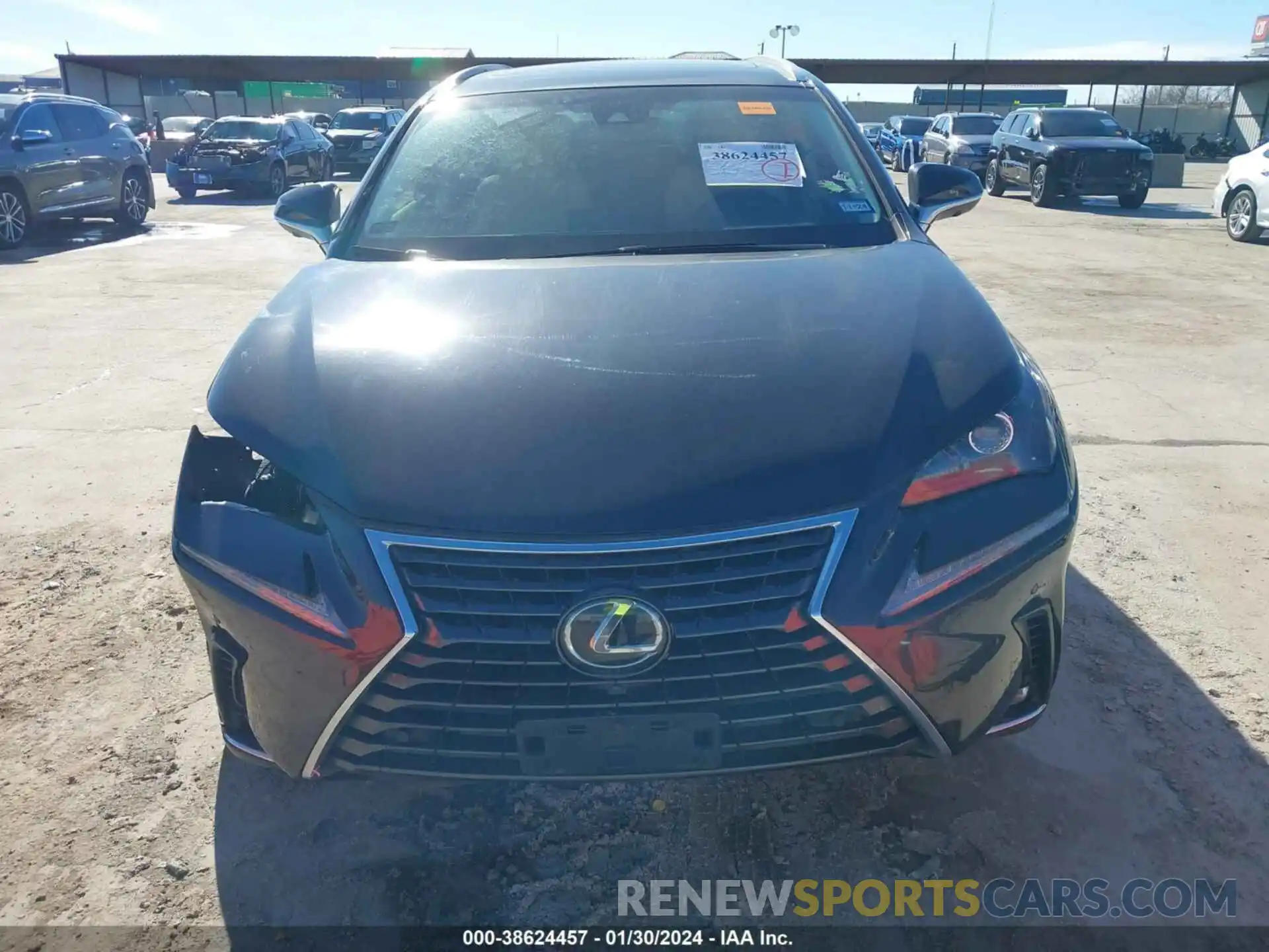 12 Фотография поврежденного автомобиля JTJYARBZ6K2156502 LEXUS NX 300 2019