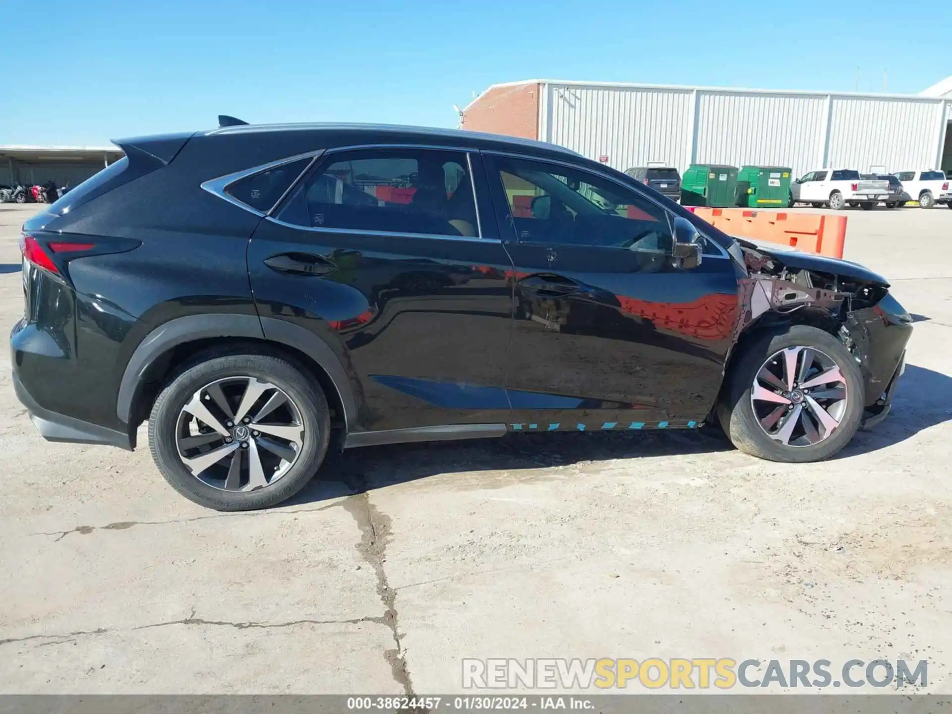 13 Фотография поврежденного автомобиля JTJYARBZ6K2156502 LEXUS NX 300 2019