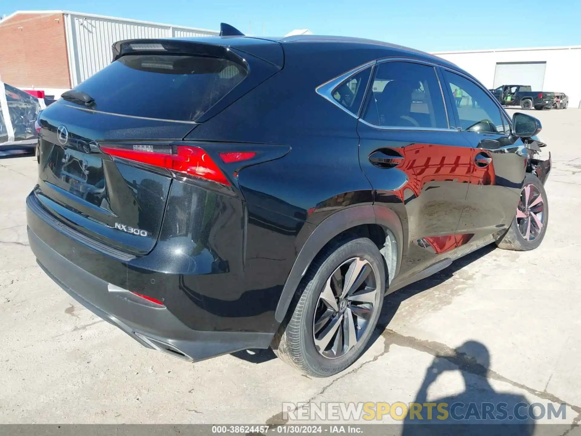 4 Photograph of a damaged car JTJYARBZ6K2156502 LEXUS NX 300 2019