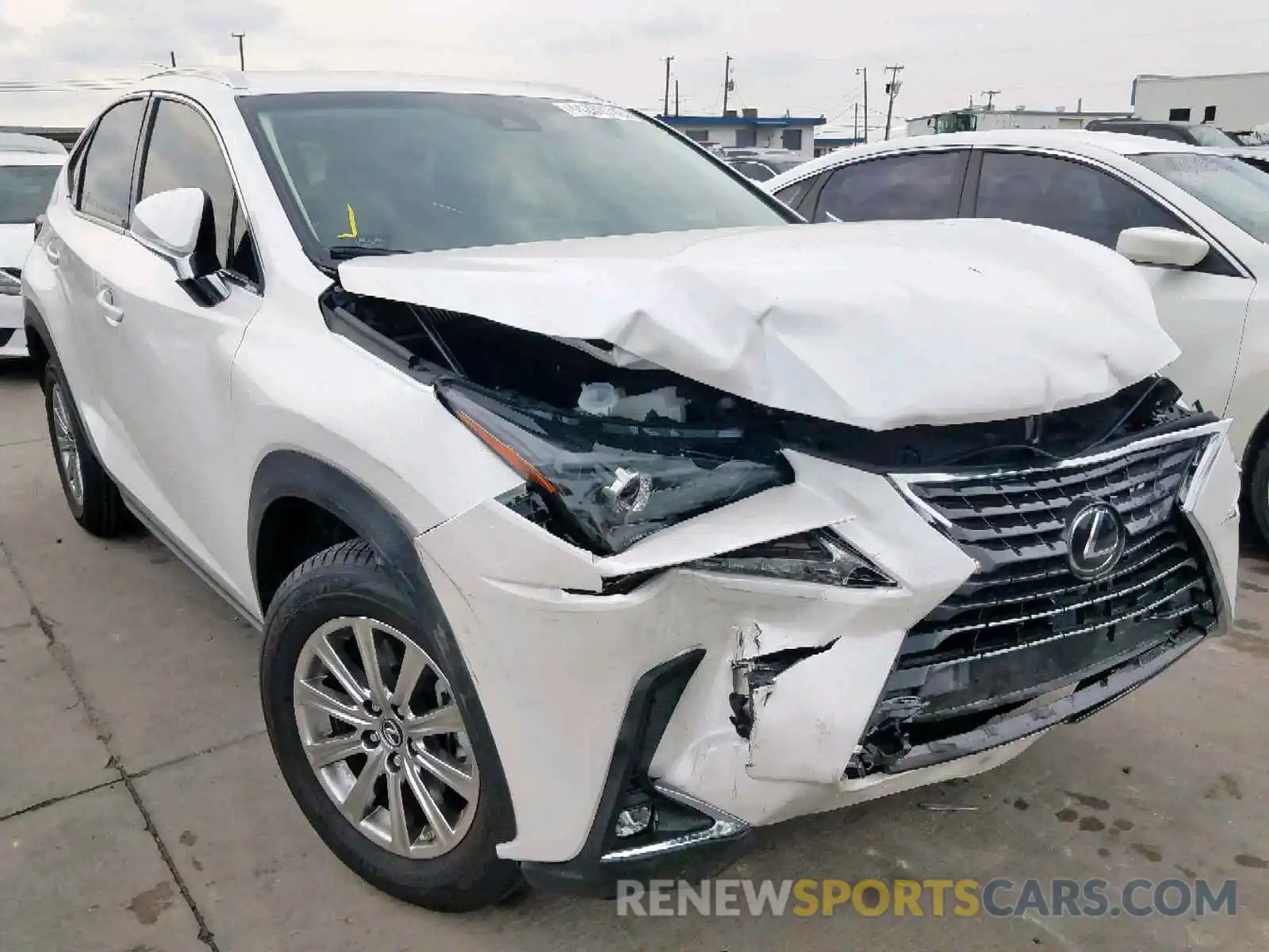 1 Photograph of a damaged car JTJYARBZ6K2156709 LEXUS NX 300 2019