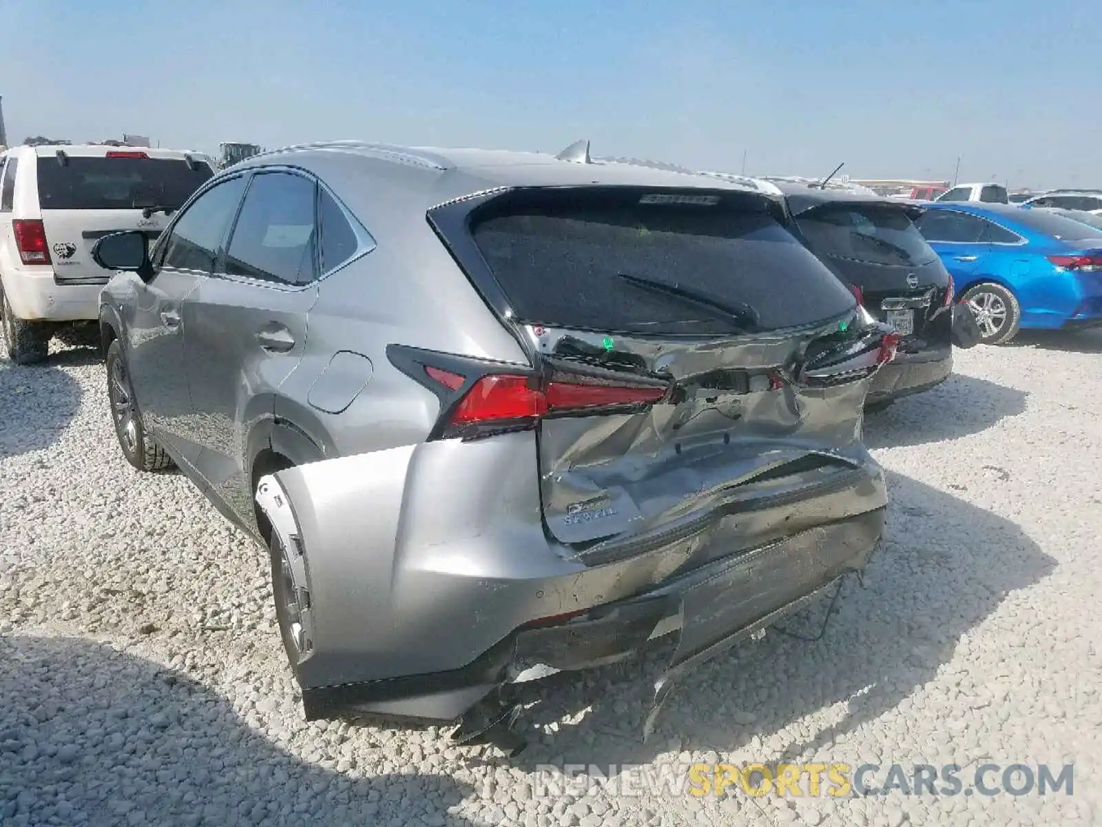 3 Photograph of a damaged car JTJYARBZ7K2121029 LEXUS NX 300 2019