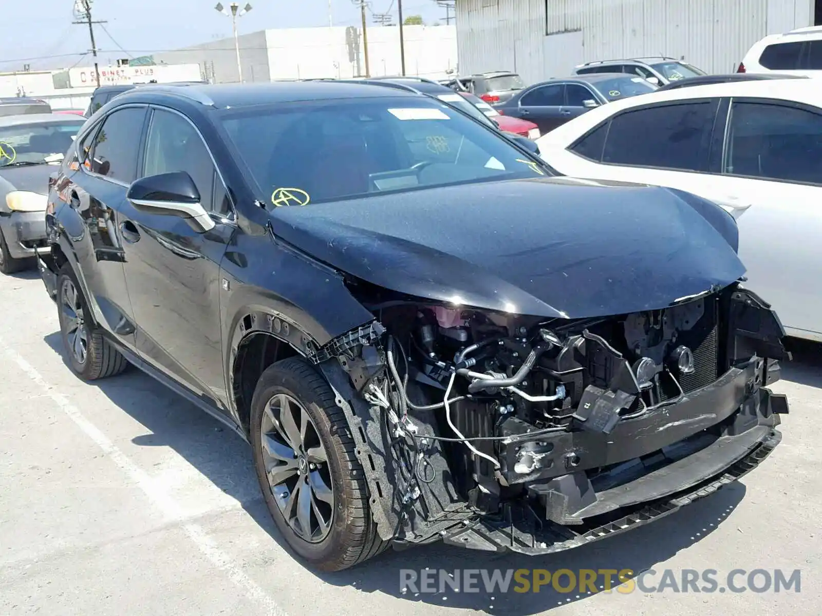 1 Photograph of a damaged car JTJYARBZ8K2116986 LEXUS NX 300 2019