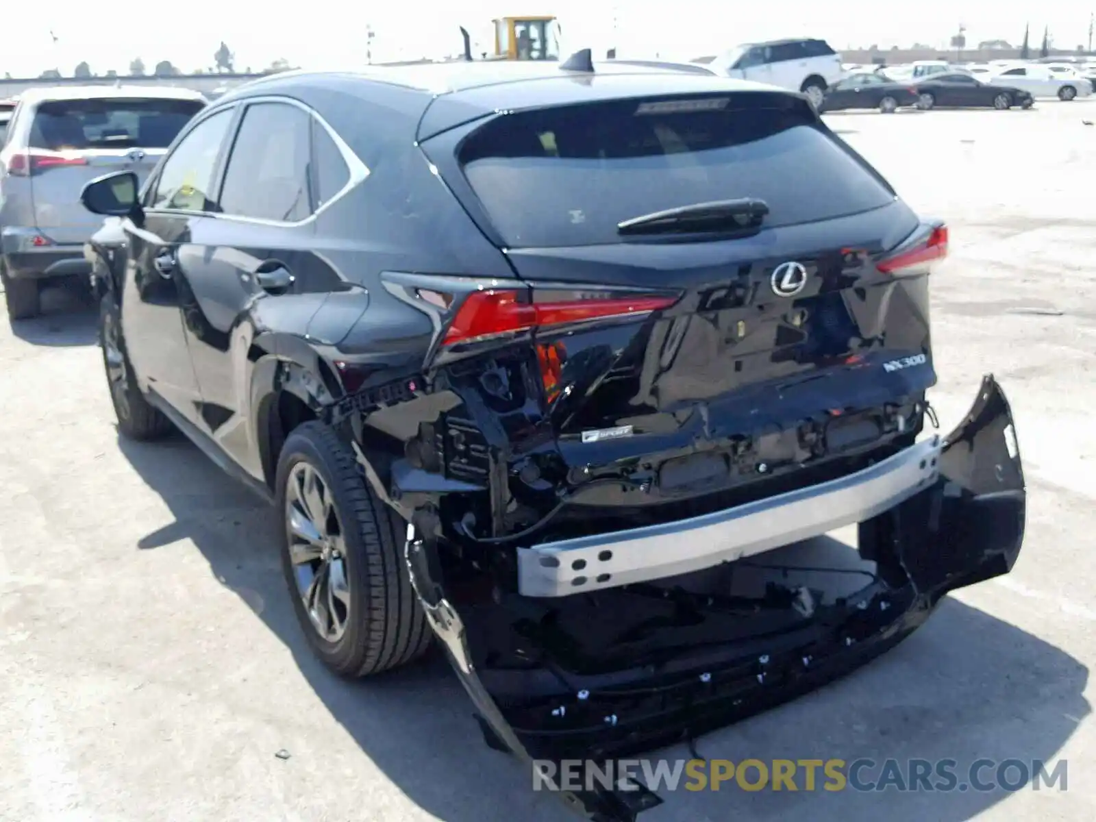 3 Photograph of a damaged car JTJYARBZ8K2116986 LEXUS NX 300 2019