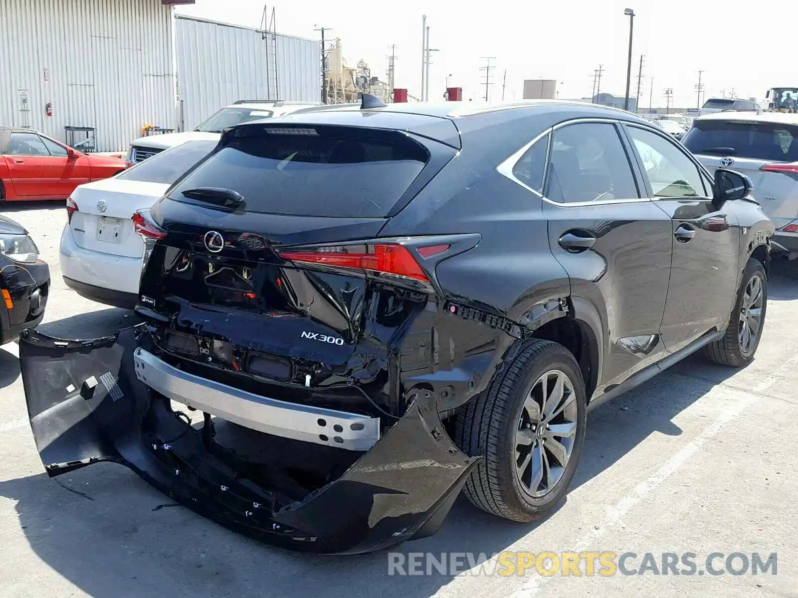 4 Photograph of a damaged car JTJYARBZ8K2116986 LEXUS NX 300 2019