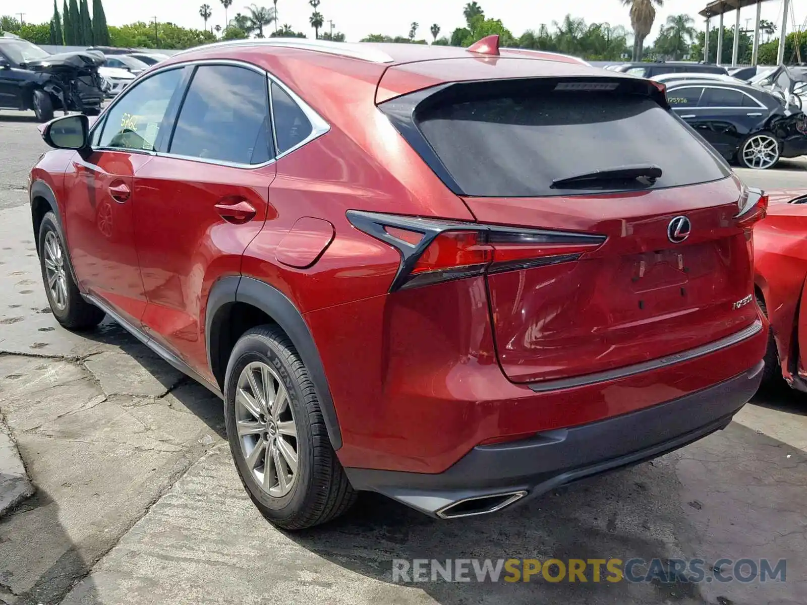 3 Photograph of a damaged car JTJYARBZ9K2125325 LEXUS NX 300 2019