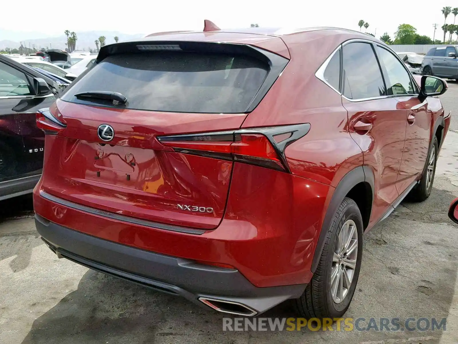 4 Photograph of a damaged car JTJYARBZ9K2125325 LEXUS NX 300 2019