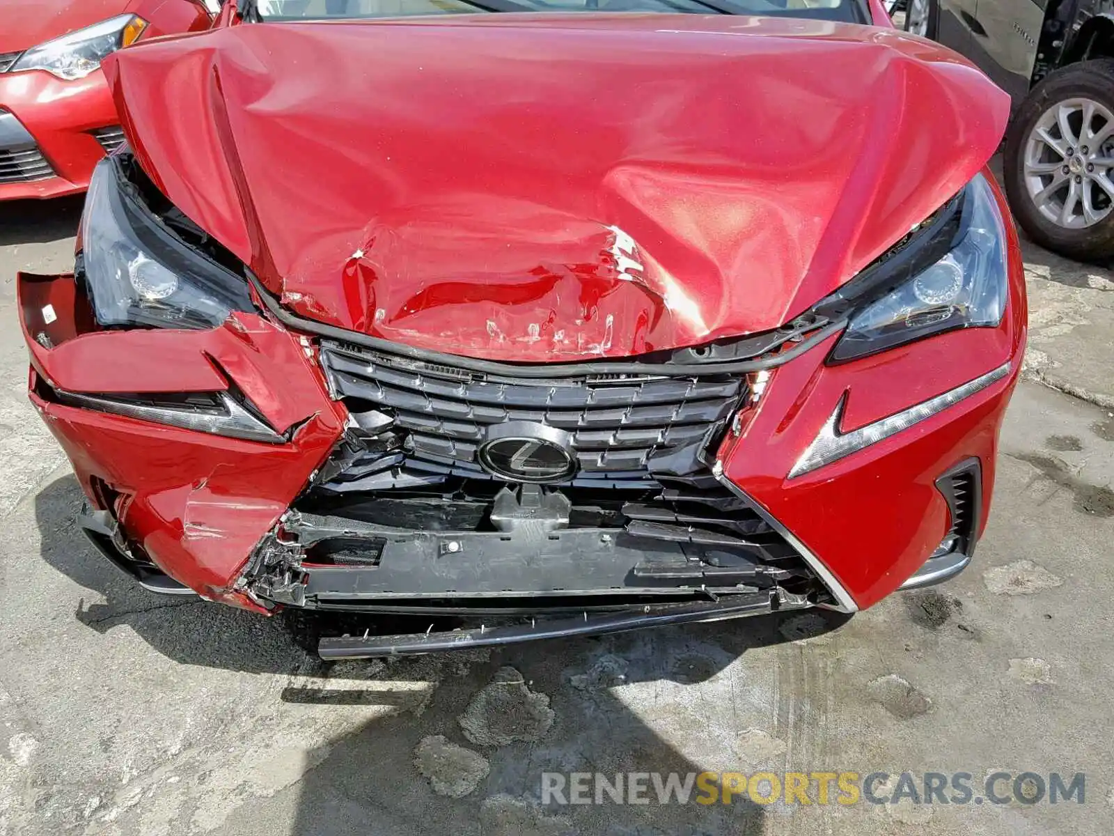 7 Photograph of a damaged car JTJYARBZ9K2125325 LEXUS NX 300 2019