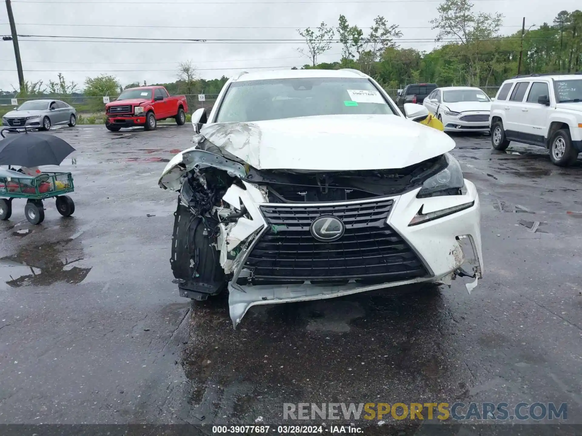 12 Photograph of a damaged car JTJYARBZ9K2132873 LEXUS NX 300 2019