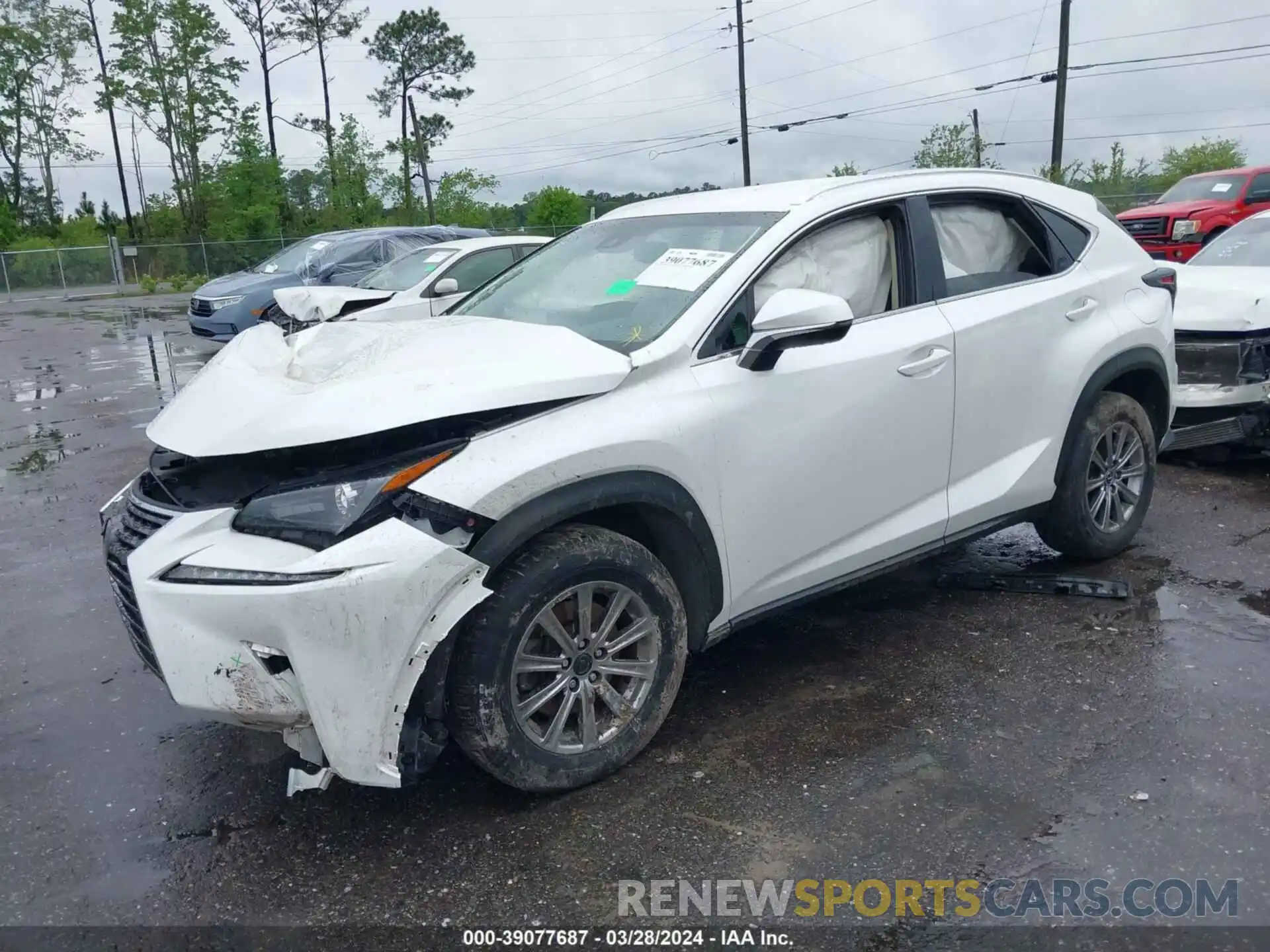 4 Photograph of a damaged car JTJYARBZ9K2132873 LEXUS NX 300 2019