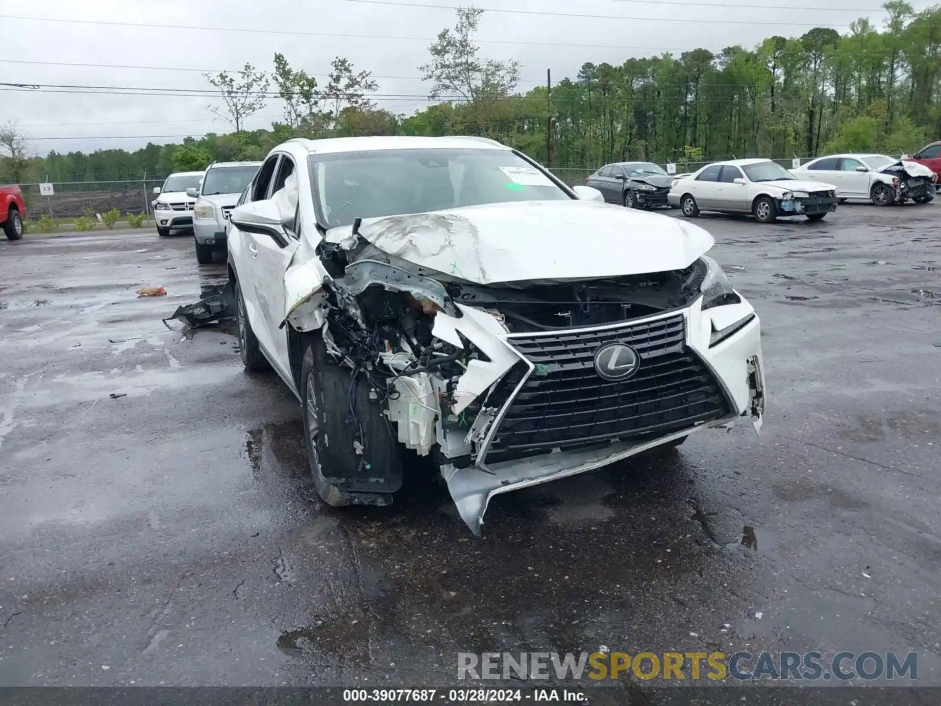 6 Photograph of a damaged car JTJYARBZ9K2132873 LEXUS NX 300 2019