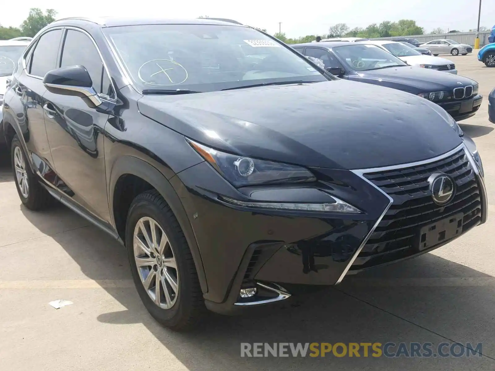 1 Photograph of a damaged car JTJYARBZ9K2133909 LEXUS NX 300 2019