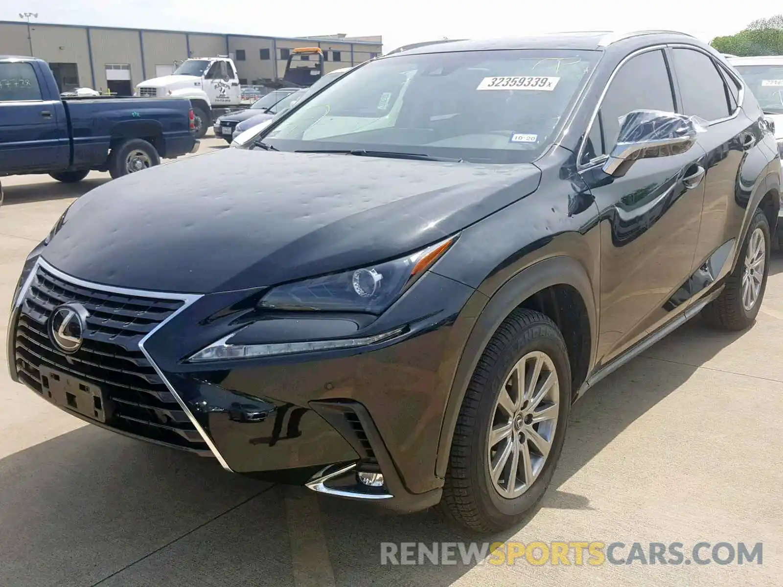 2 Photograph of a damaged car JTJYARBZ9K2133909 LEXUS NX 300 2019