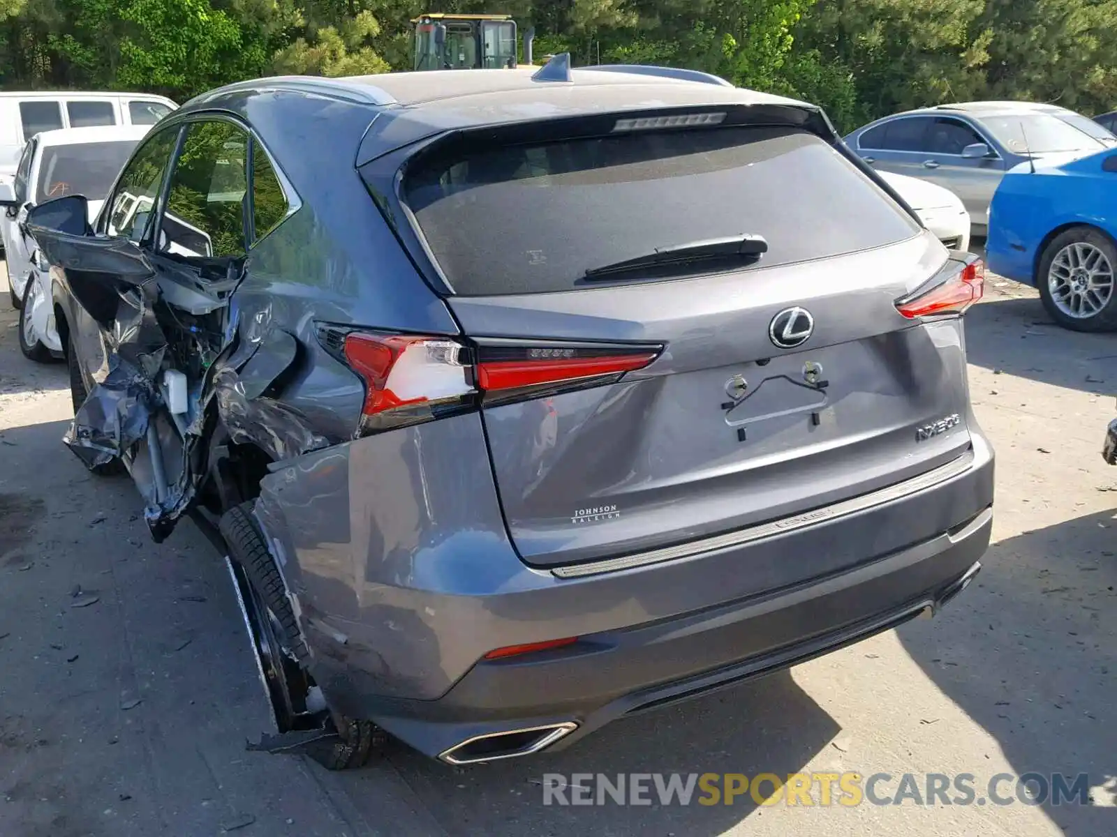 3 Photograph of a damaged car JTJYARBZ9K2137670 LEXUS NX 300 2019