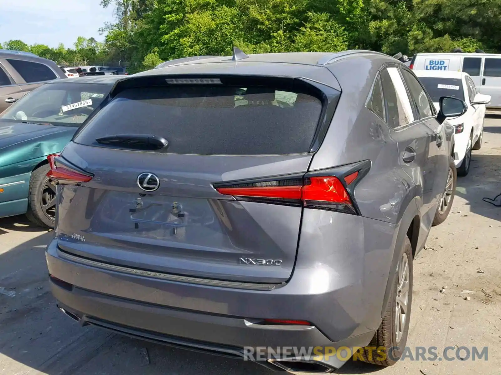 4 Photograph of a damaged car JTJYARBZ9K2137670 LEXUS NX 300 2019