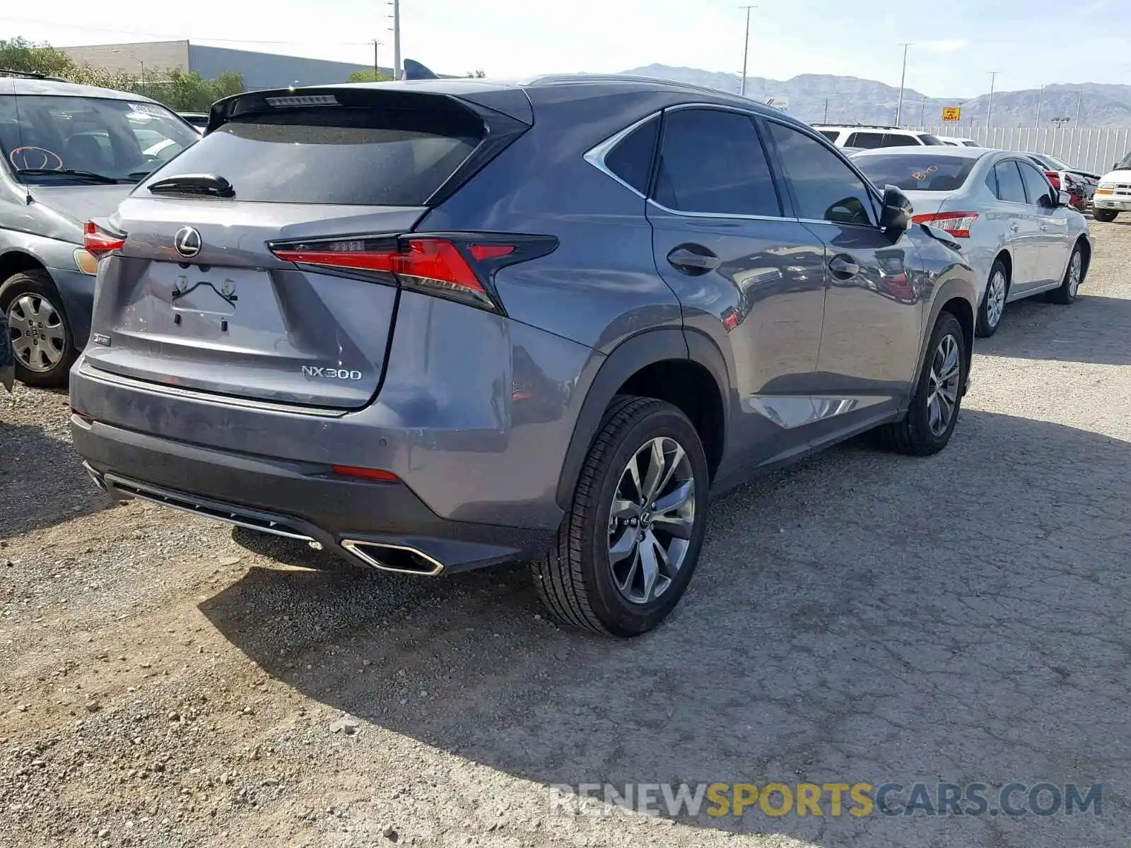 4 Photograph of a damaged car JTJYARBZ9K2151164 LEXUS NX 300 2019