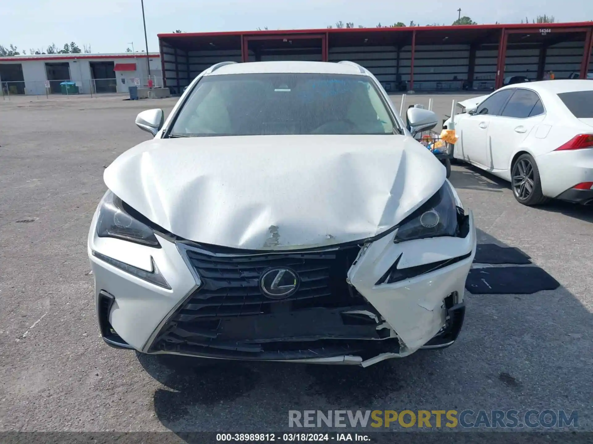 12 Фотография поврежденного автомобиля JTJYARBZXK2119307 LEXUS NX 300 2019