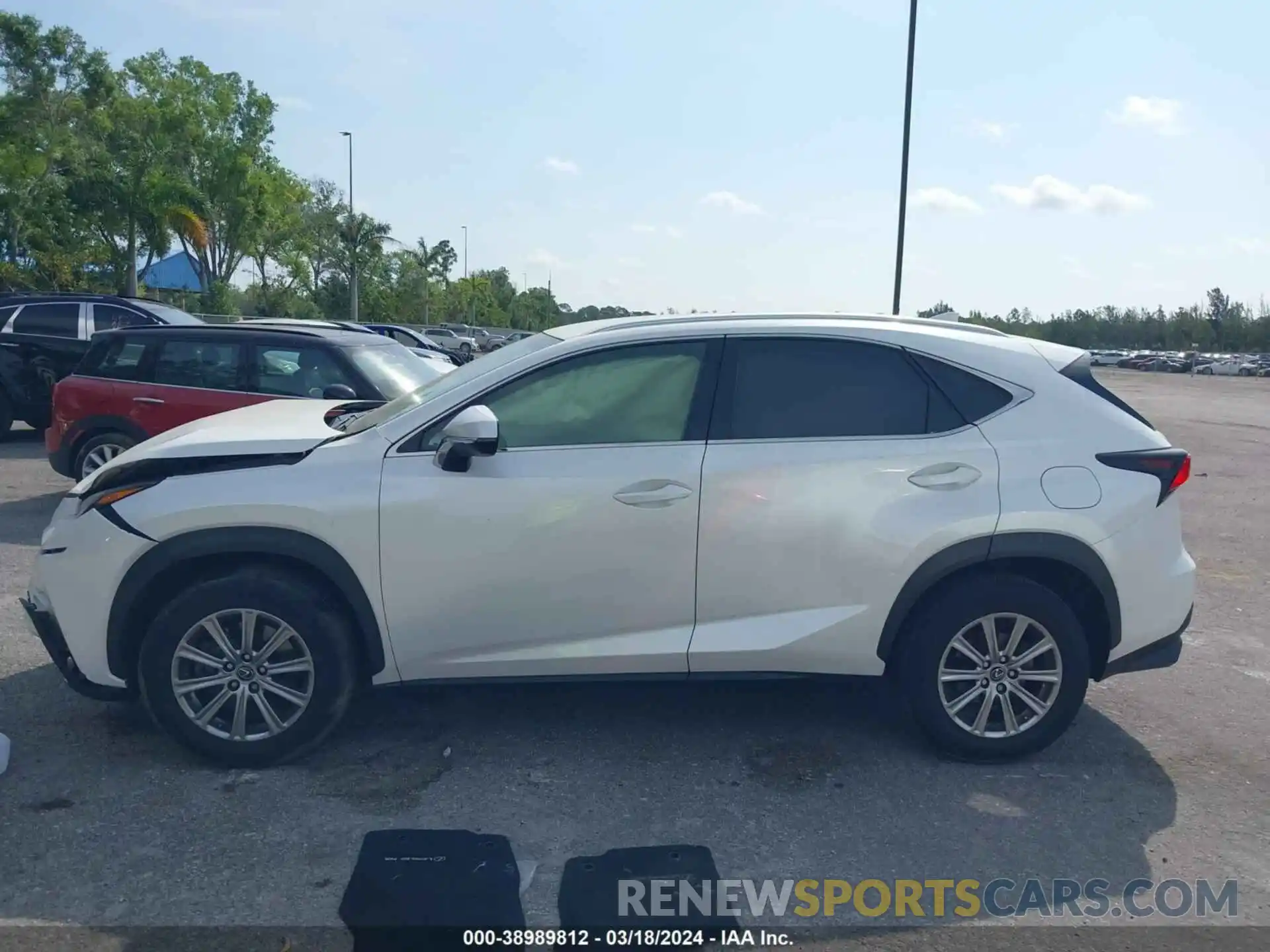 14 Photograph of a damaged car JTJYARBZXK2119307 LEXUS NX 300 2019