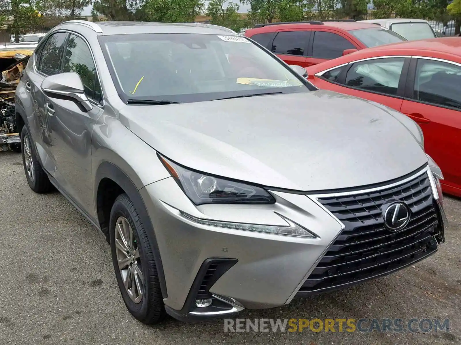 1 Photograph of a damaged car JTJYARBZXK2138892 LEXUS NX 300 2019