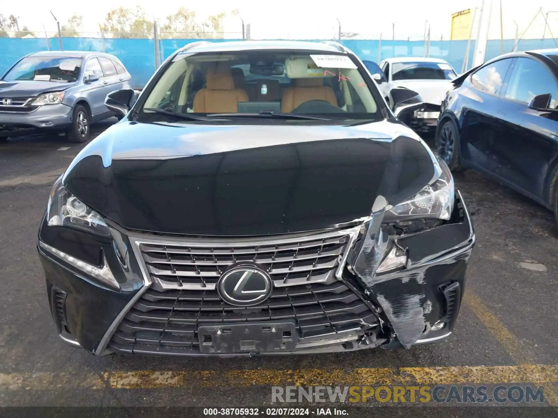 12 Photograph of a damaged car JTJAARBZ8L2173806 LEXUS NX 300 2020