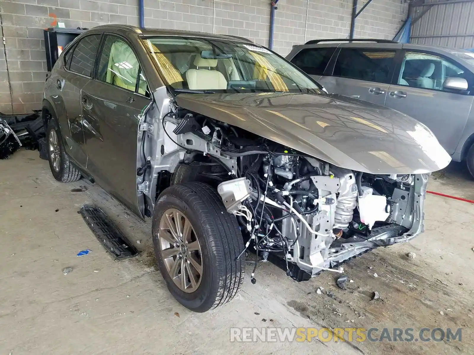 1 Photograph of a damaged car JTJDARBZ0L5011499 LEXUS NX 300 2020