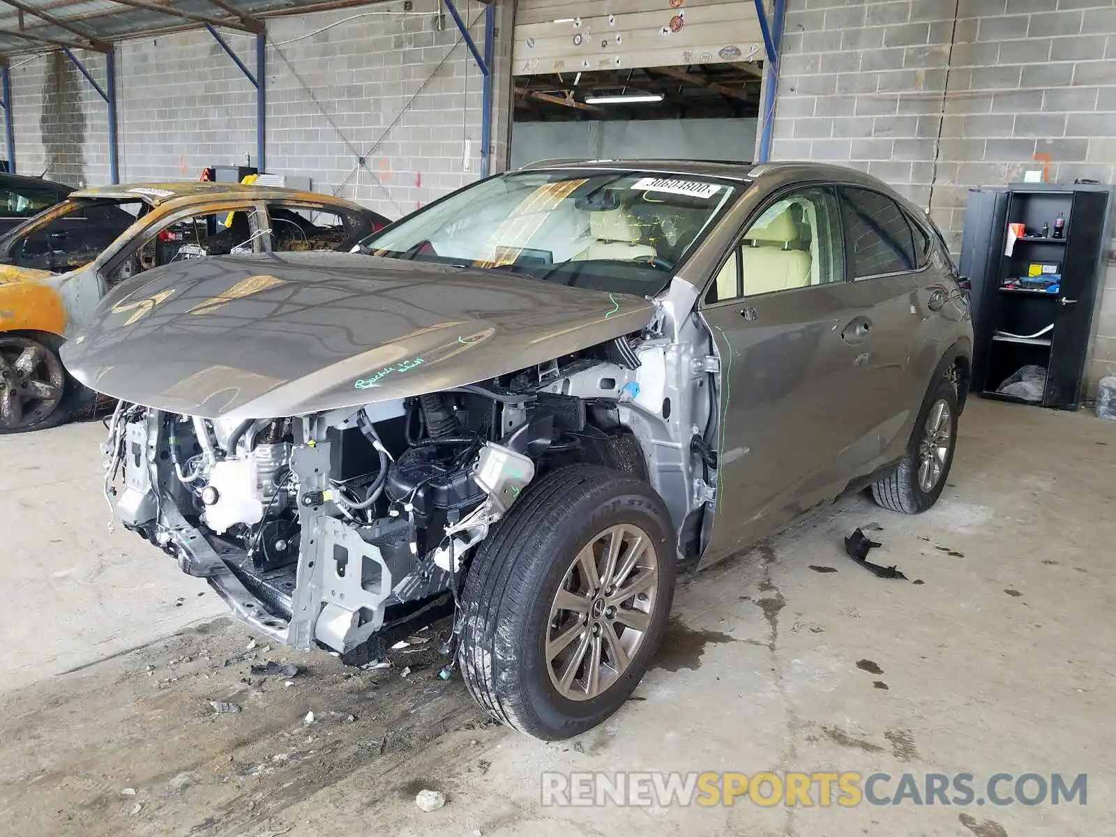 2 Photograph of a damaged car JTJDARBZ0L5011499 LEXUS NX 300 2020