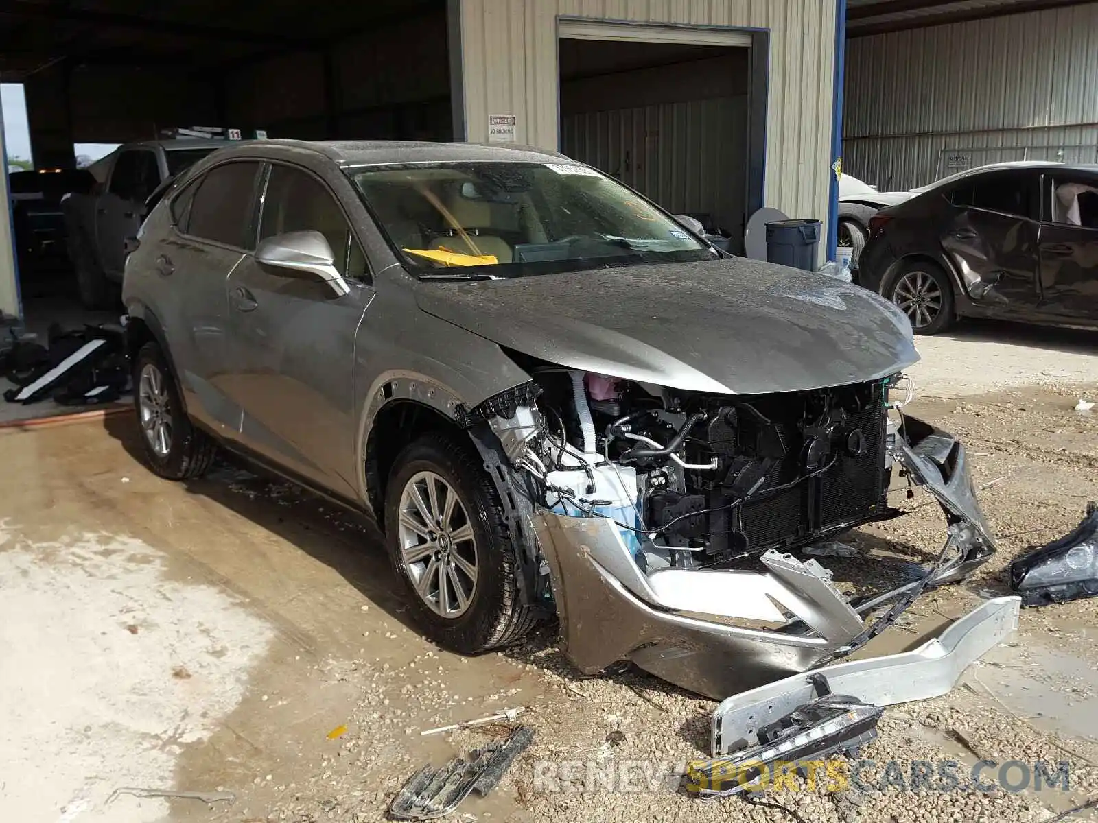 1 Photograph of a damaged car JTJDARBZ2L5010015 LEXUS NX 300 2020