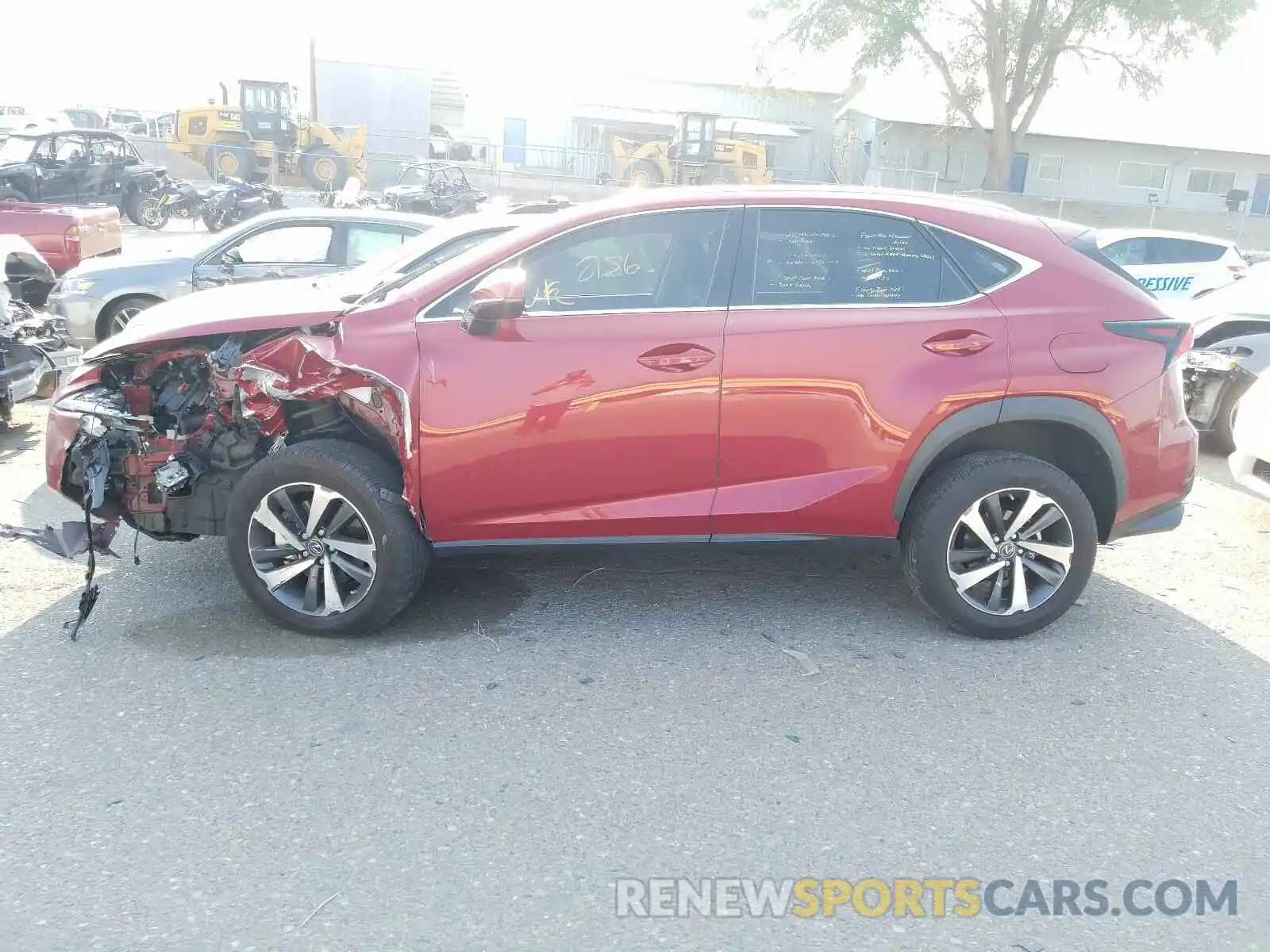 9 Photograph of a damaged car JTJDARBZ5L2162615 LEXUS NX 300 2020