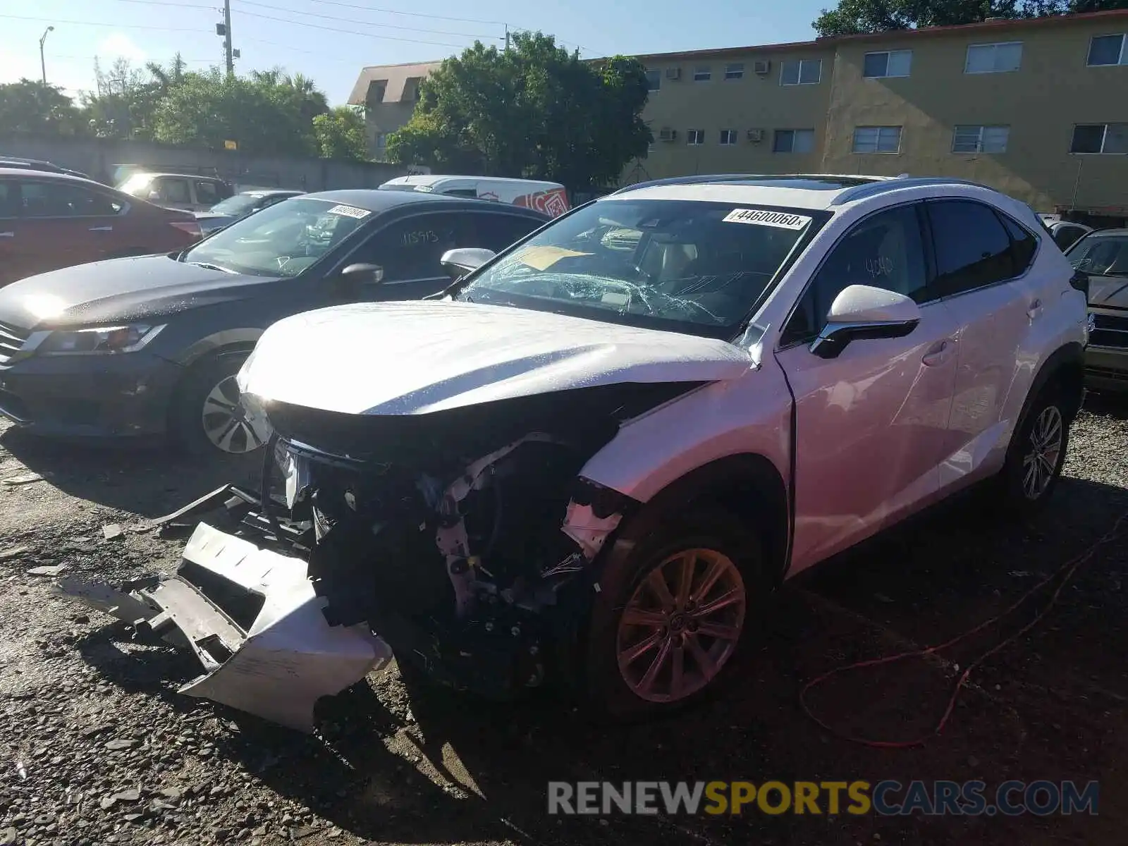 2 Photograph of a damaged car JTJDARBZ6L5013760 LEXUS NX 300 2020