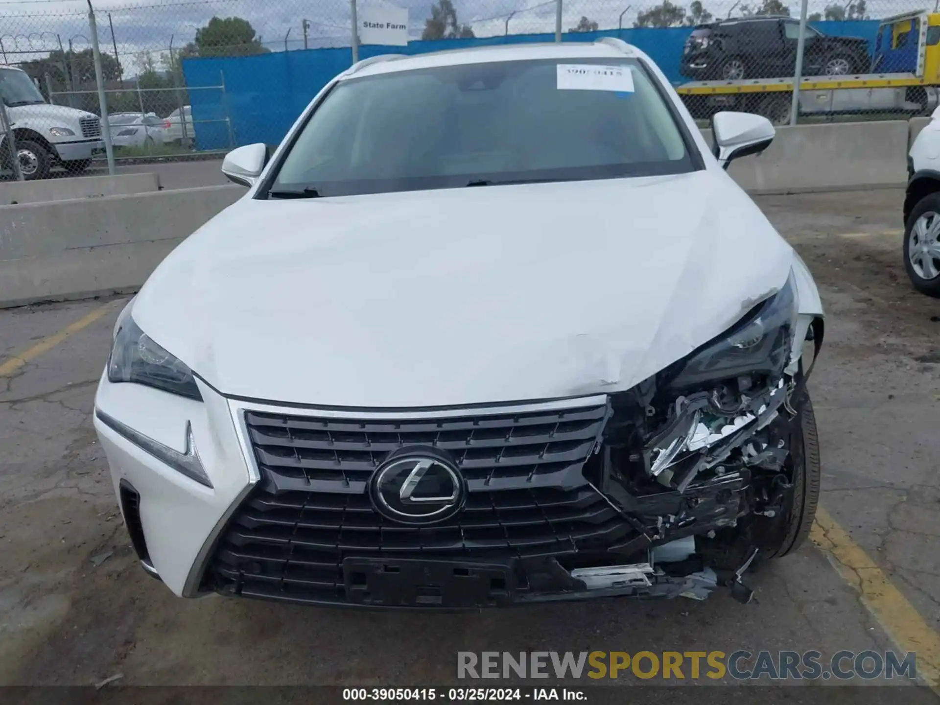 12 Фотография поврежденного автомобиля JTJDARBZ8L5001044 LEXUS NX 300 2020