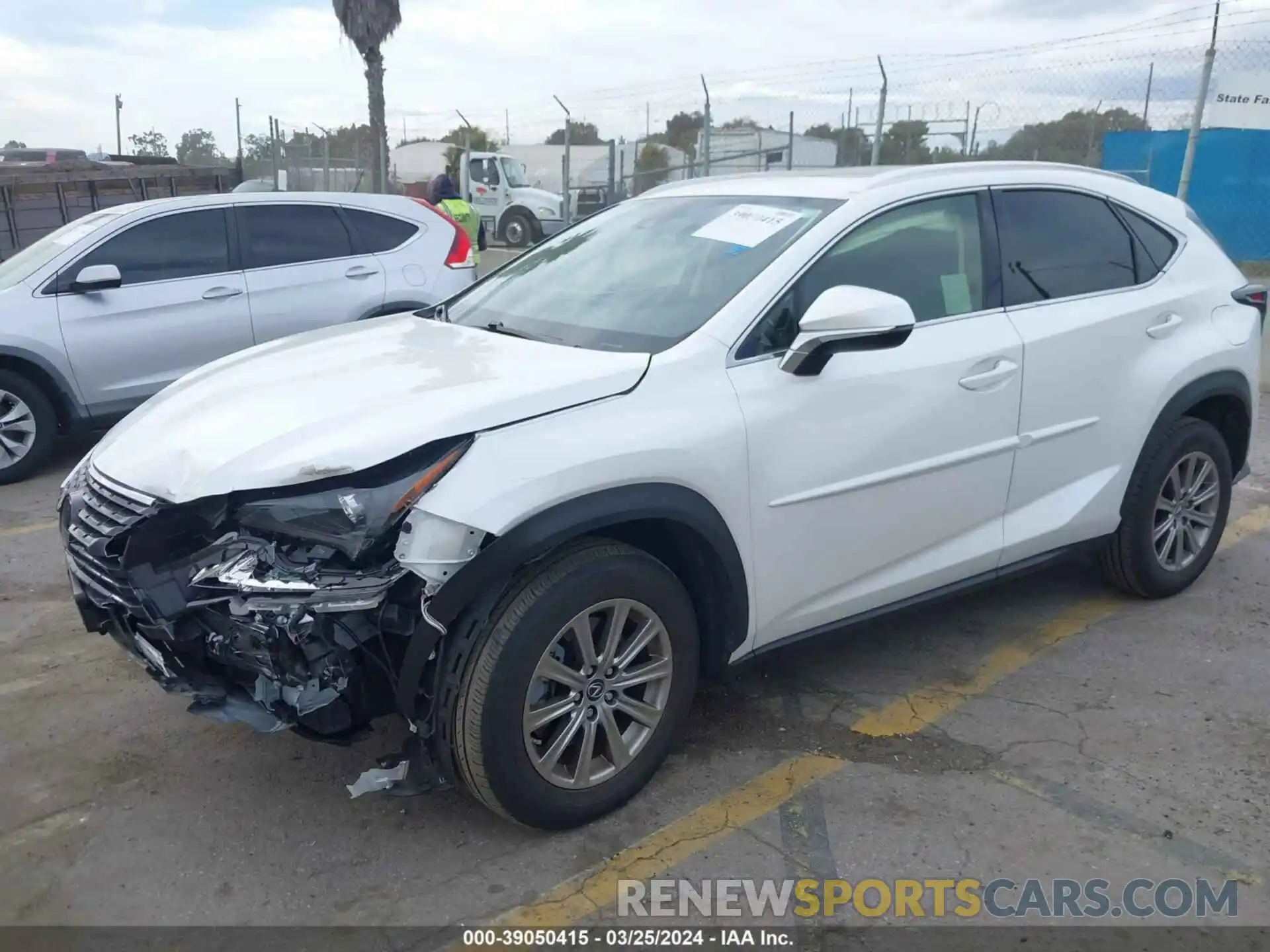 2 Photograph of a damaged car JTJDARBZ8L5001044 LEXUS NX 300 2020