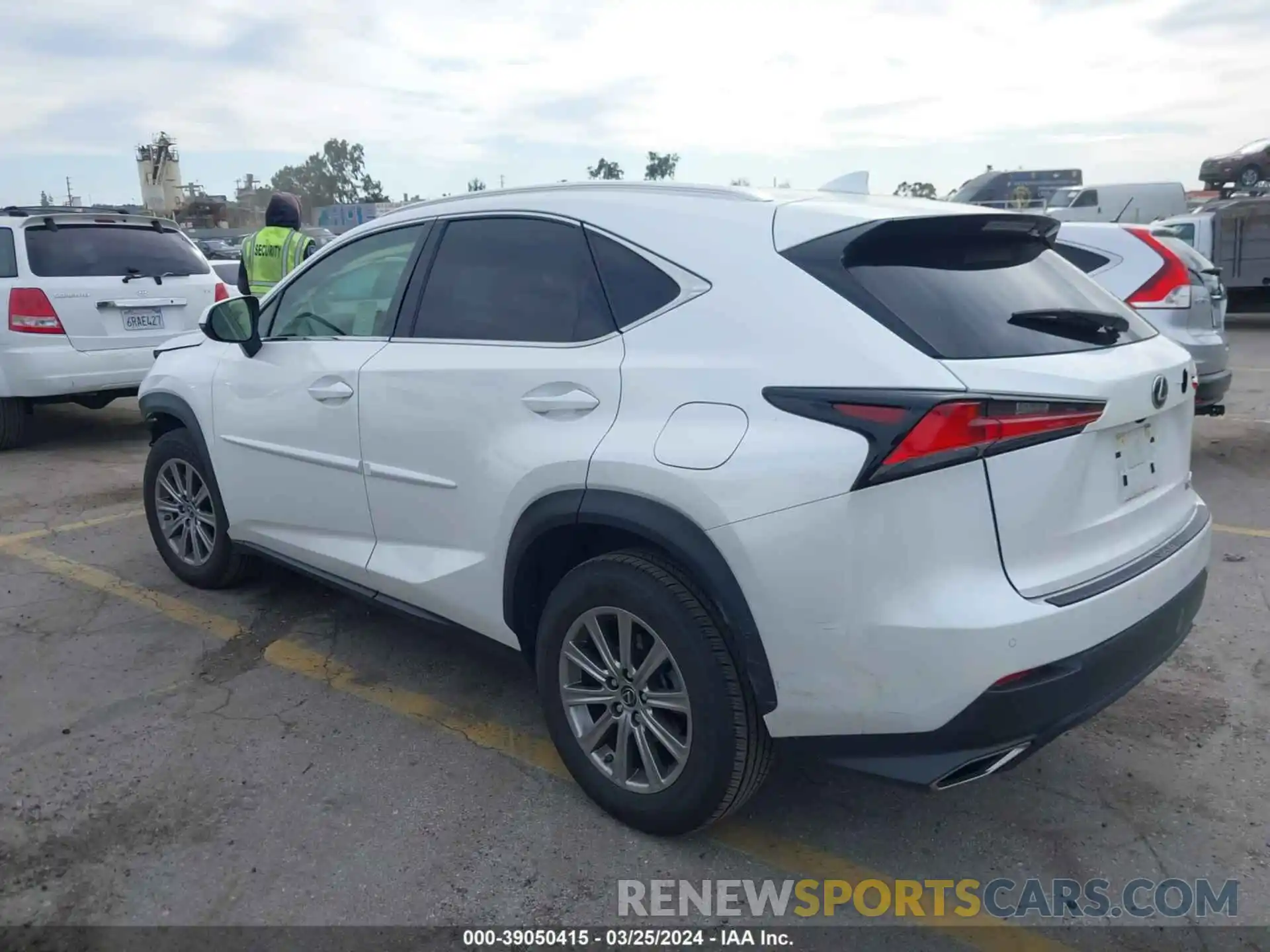 3 Photograph of a damaged car JTJDARBZ8L5001044 LEXUS NX 300 2020