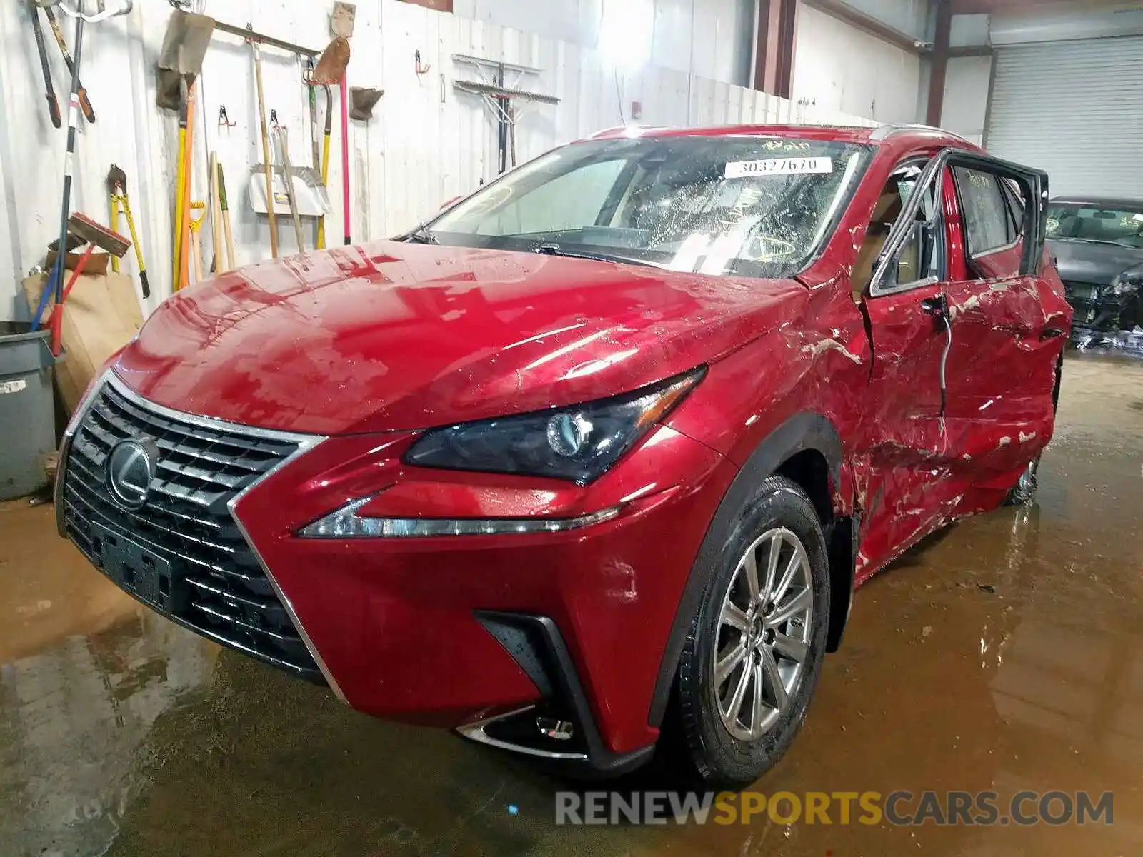 2 Фотография поврежденного автомобиля JTJDARDZ0L5004274 LEXUS NX 300 2020