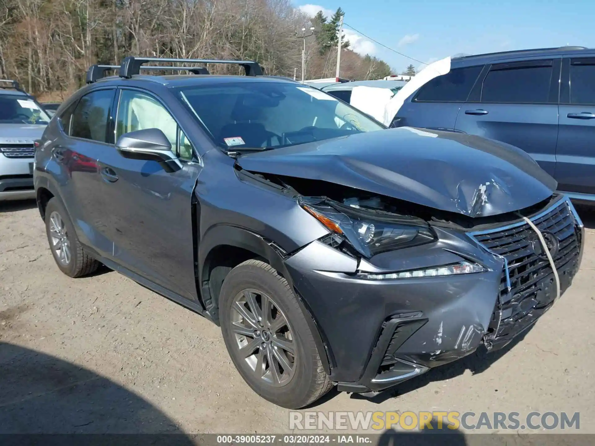 1 Photograph of a damaged car JTJDARDZ0L5013413 LEXUS NX 300 2020