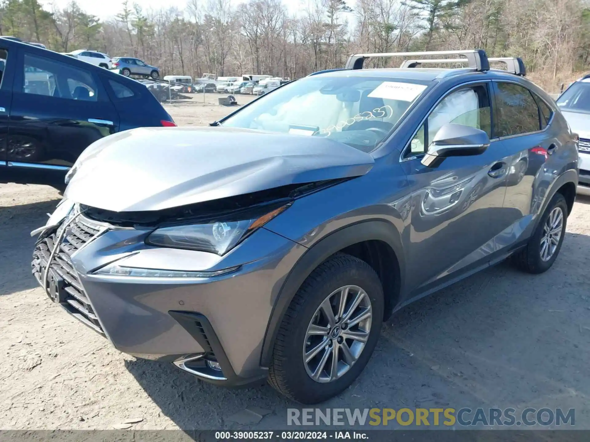 2 Photograph of a damaged car JTJDARDZ0L5013413 LEXUS NX 300 2020