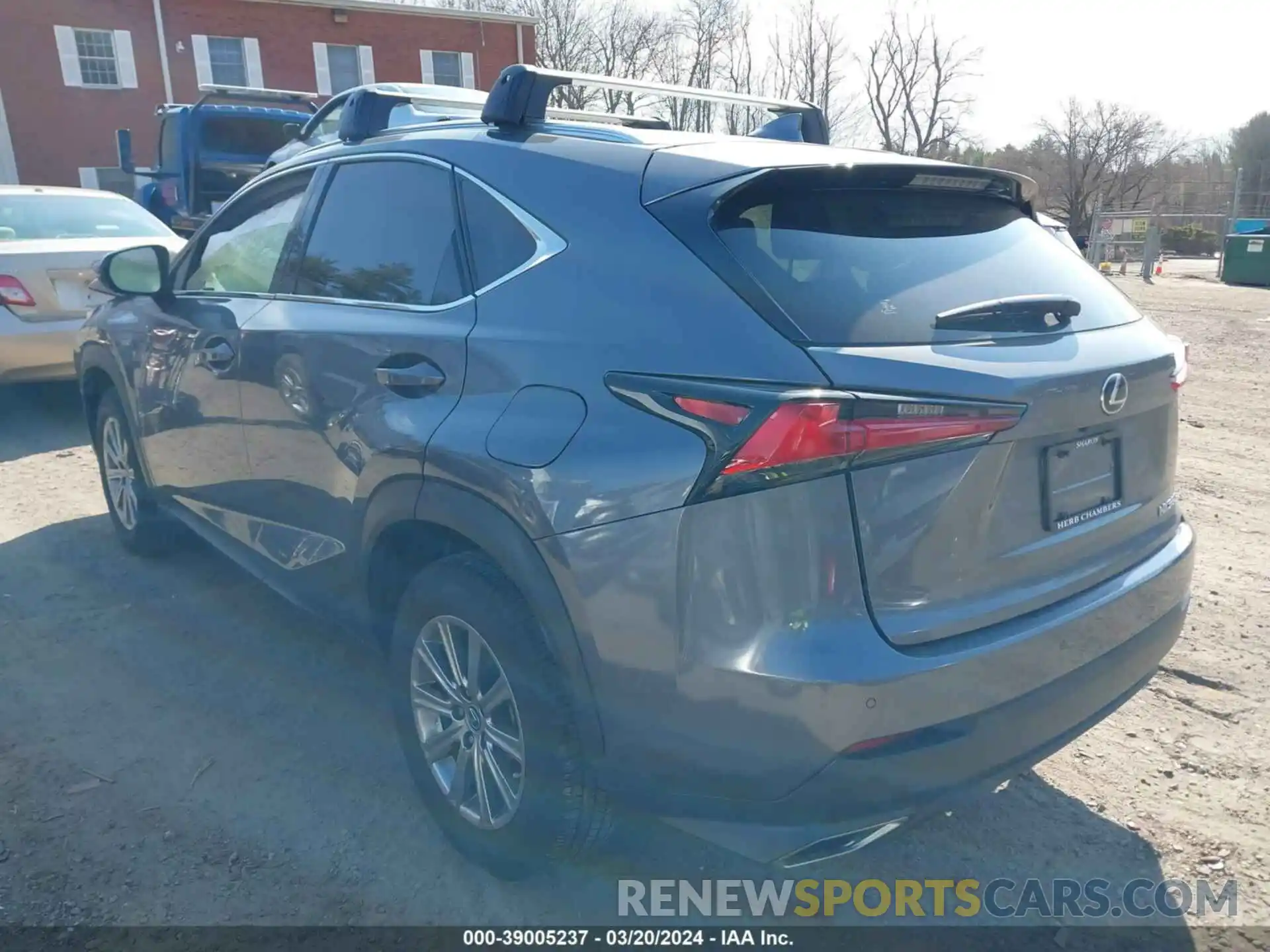 3 Photograph of a damaged car JTJDARDZ0L5013413 LEXUS NX 300 2020