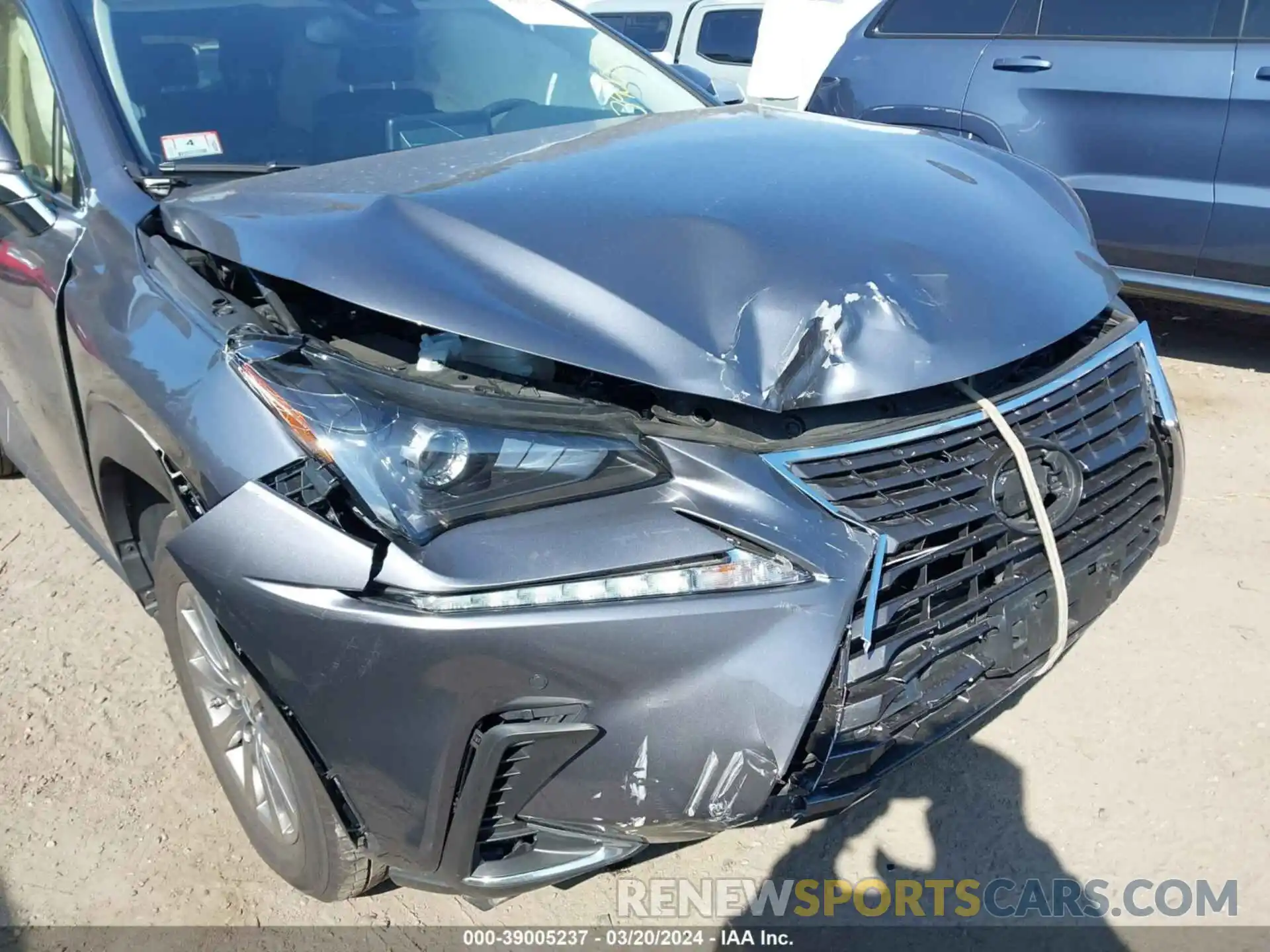6 Фотография поврежденного автомобиля JTJDARDZ0L5013413 LEXUS NX 300 2020