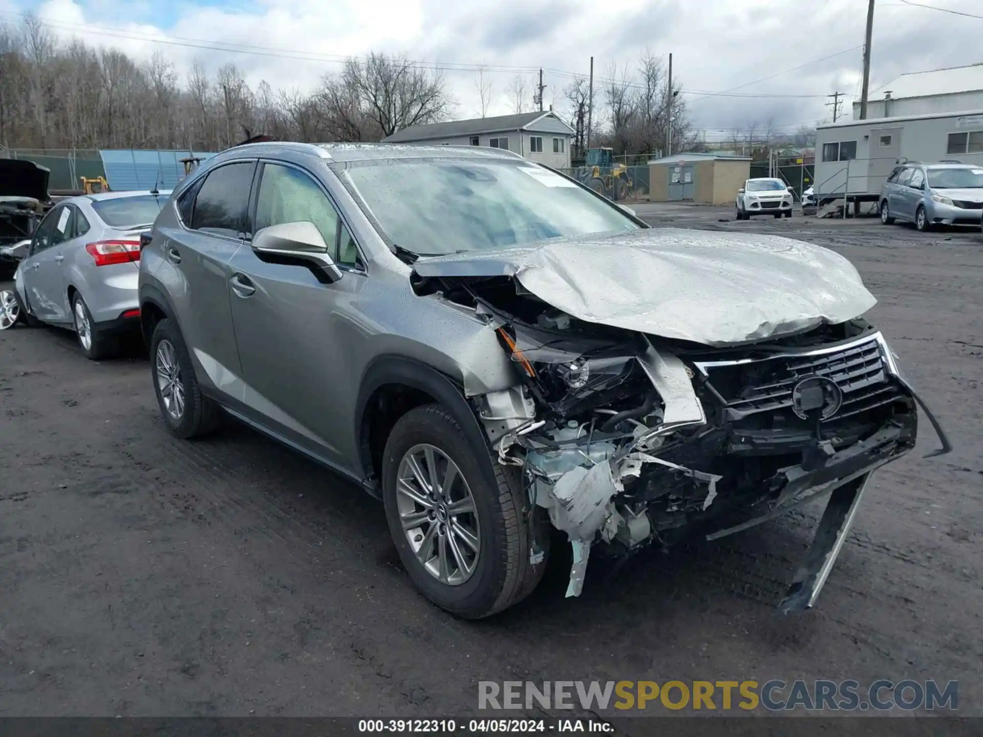 1 Photograph of a damaged car JTJDARDZ4L5012149 LEXUS NX 300 2020