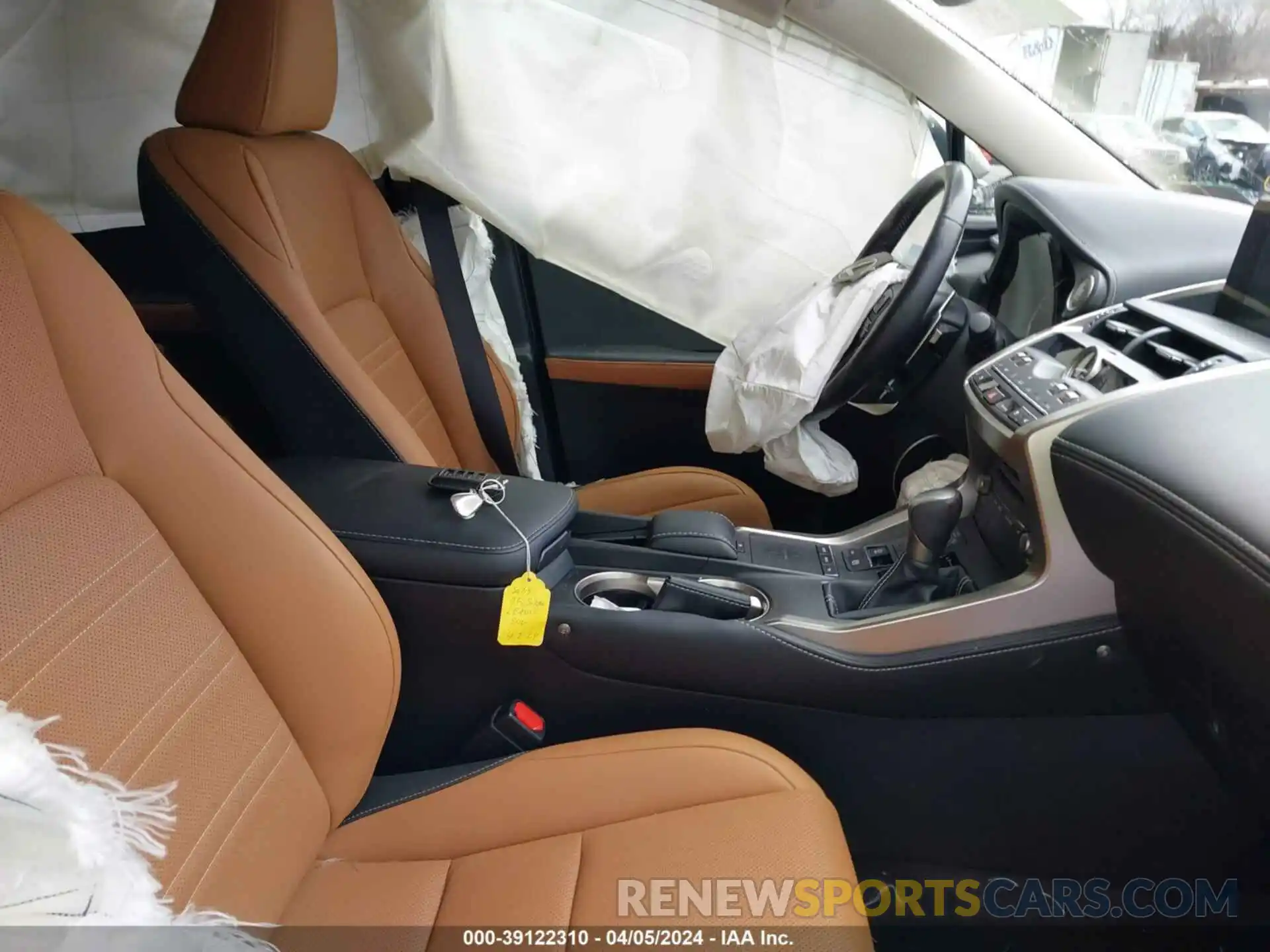 5 Photograph of a damaged car JTJDARDZ4L5012149 LEXUS NX 300 2020