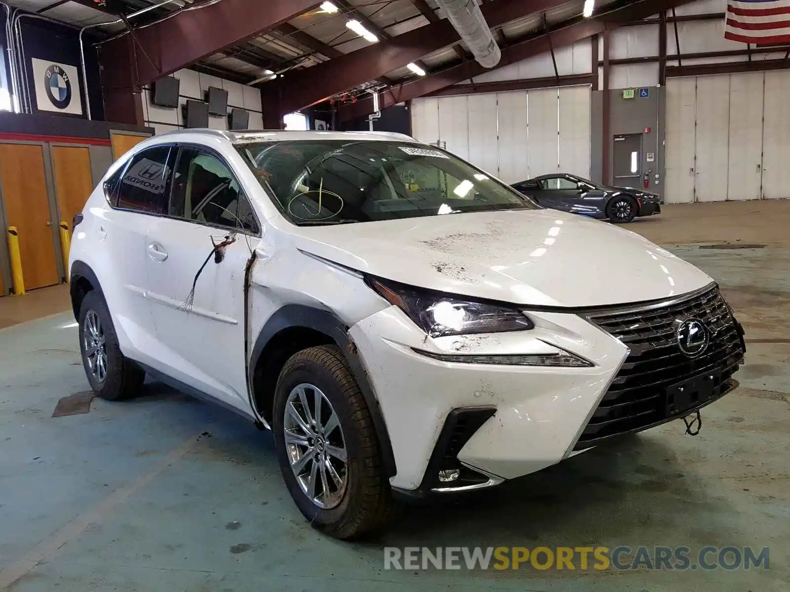 1 Photograph of a damaged car JTJDARDZ9L2220318 LEXUS NX 300 2020