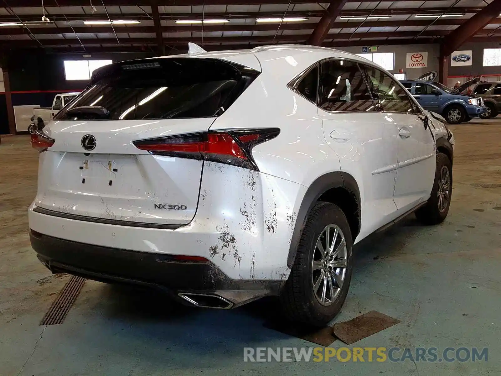 4 Photograph of a damaged car JTJDARDZ9L2220318 LEXUS NX 300 2020