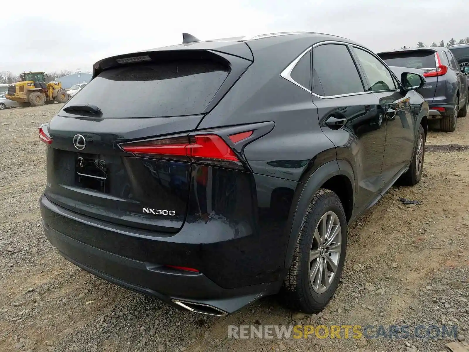 4 Photograph of a damaged car JTJDARDZXL2226841 LEXUS NX 300 2020