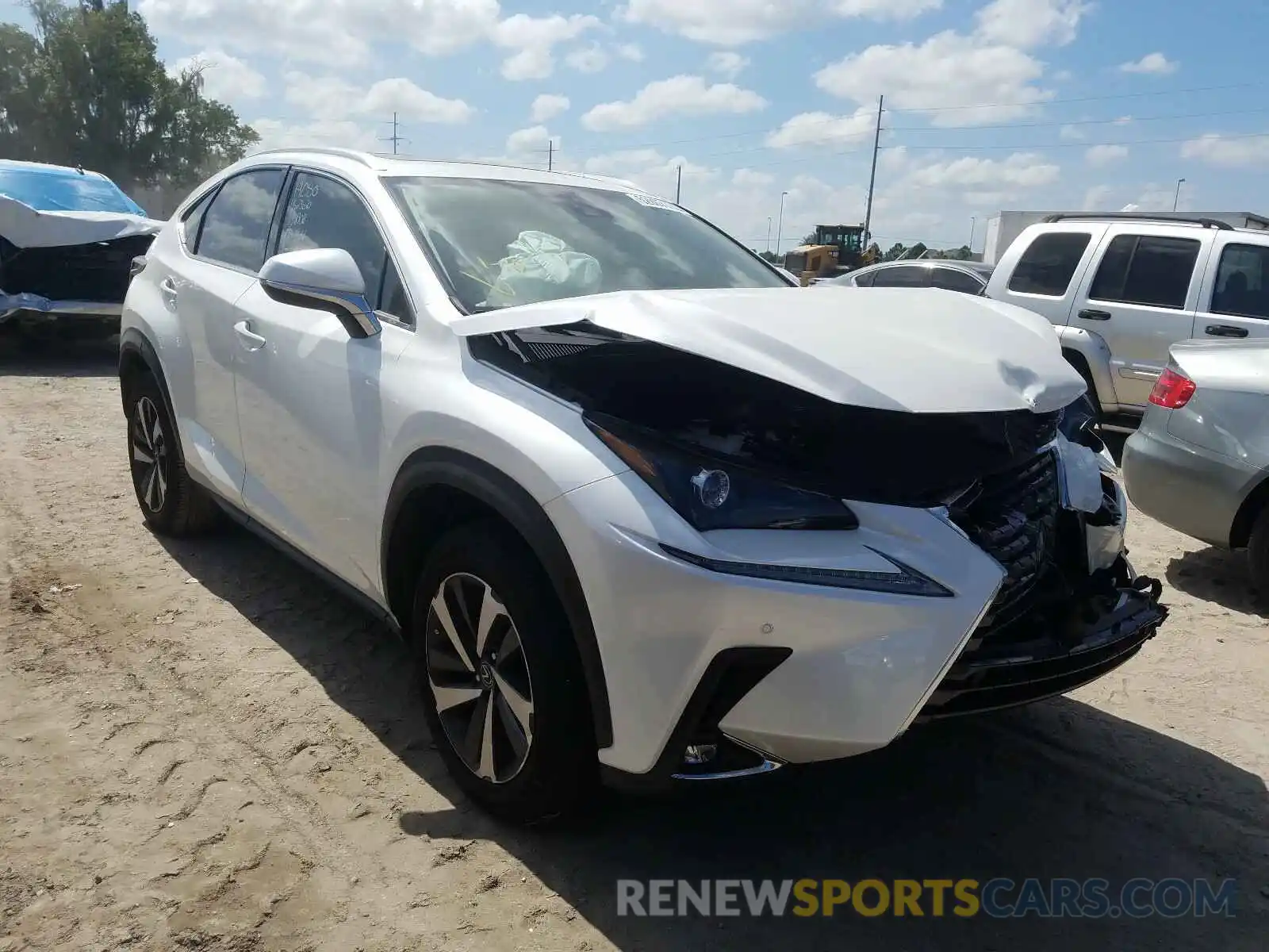 1 Photograph of a damaged car JTJGARBZ0L5001049 LEXUS NX 300 2020