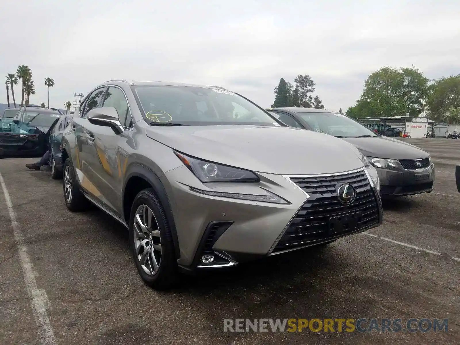 1 Фотография поврежденного автомобиля JTJGARBZ0L5009121 LEXUS NX 300 2020