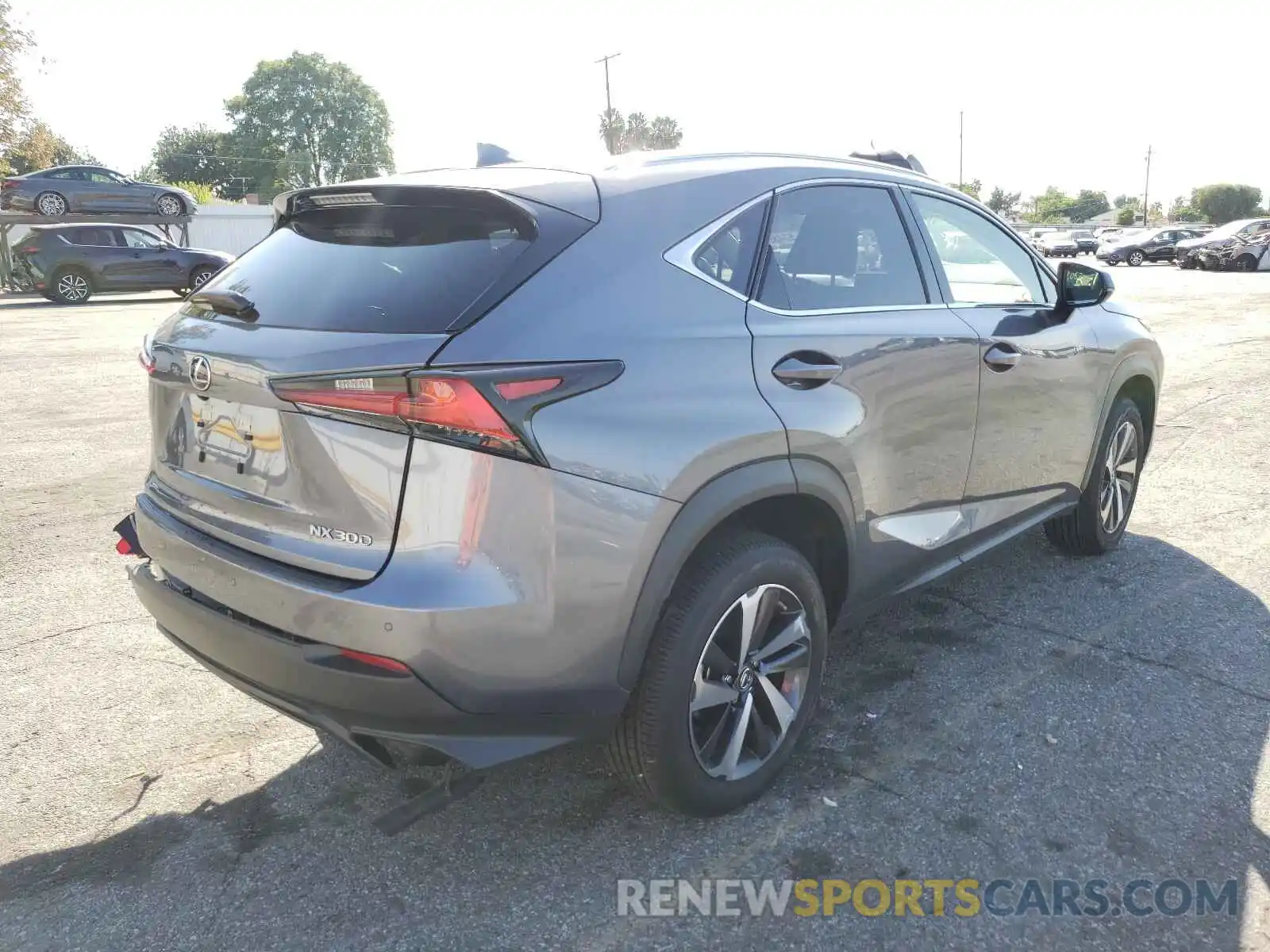 4 Photograph of a damaged car JTJGARBZ1L5018930 LEXUS NX 300 2020