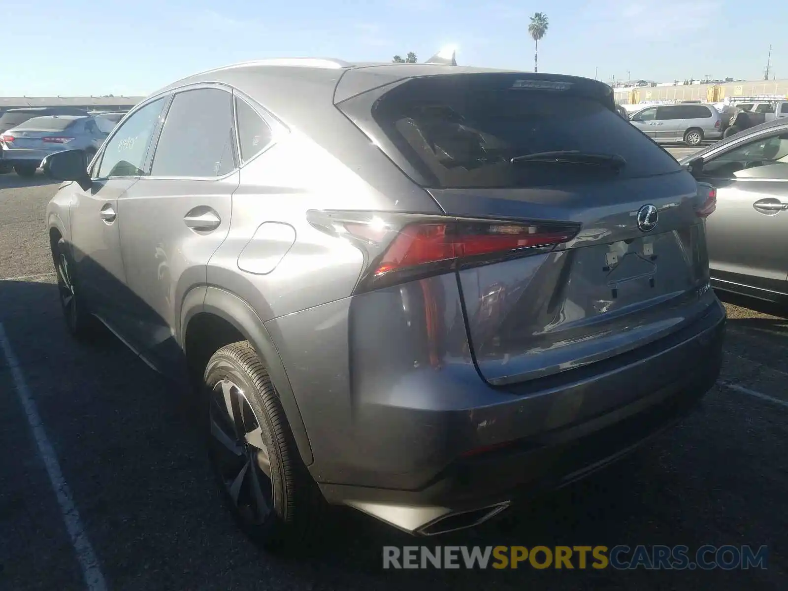 3 Photograph of a damaged car JTJGARBZ3L5007623 LEXUS NX 300 2020