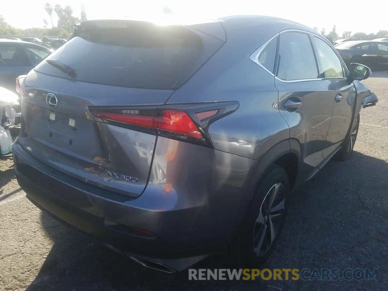 4 Photograph of a damaged car JTJGARBZ3L5007623 LEXUS NX 300 2020