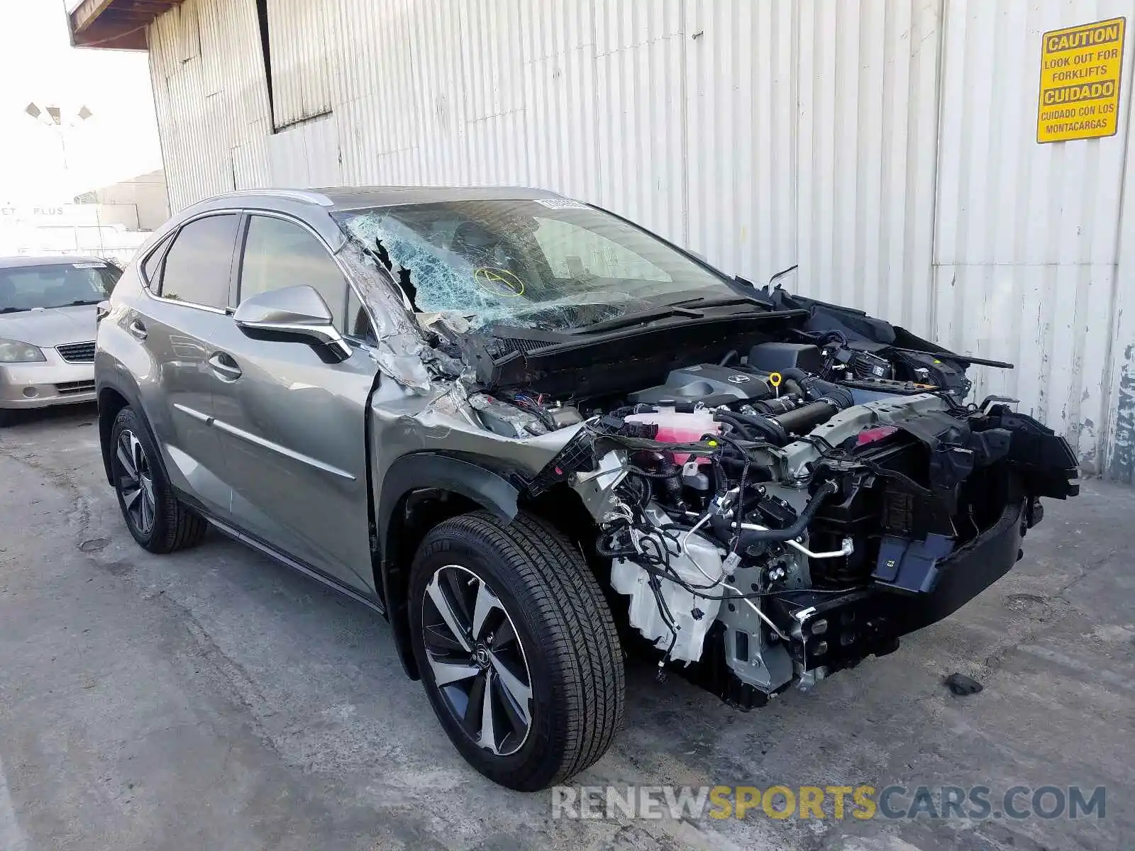 1 Photograph of a damaged car JTJGARBZ8L5004393 LEXUS NX 300 2020