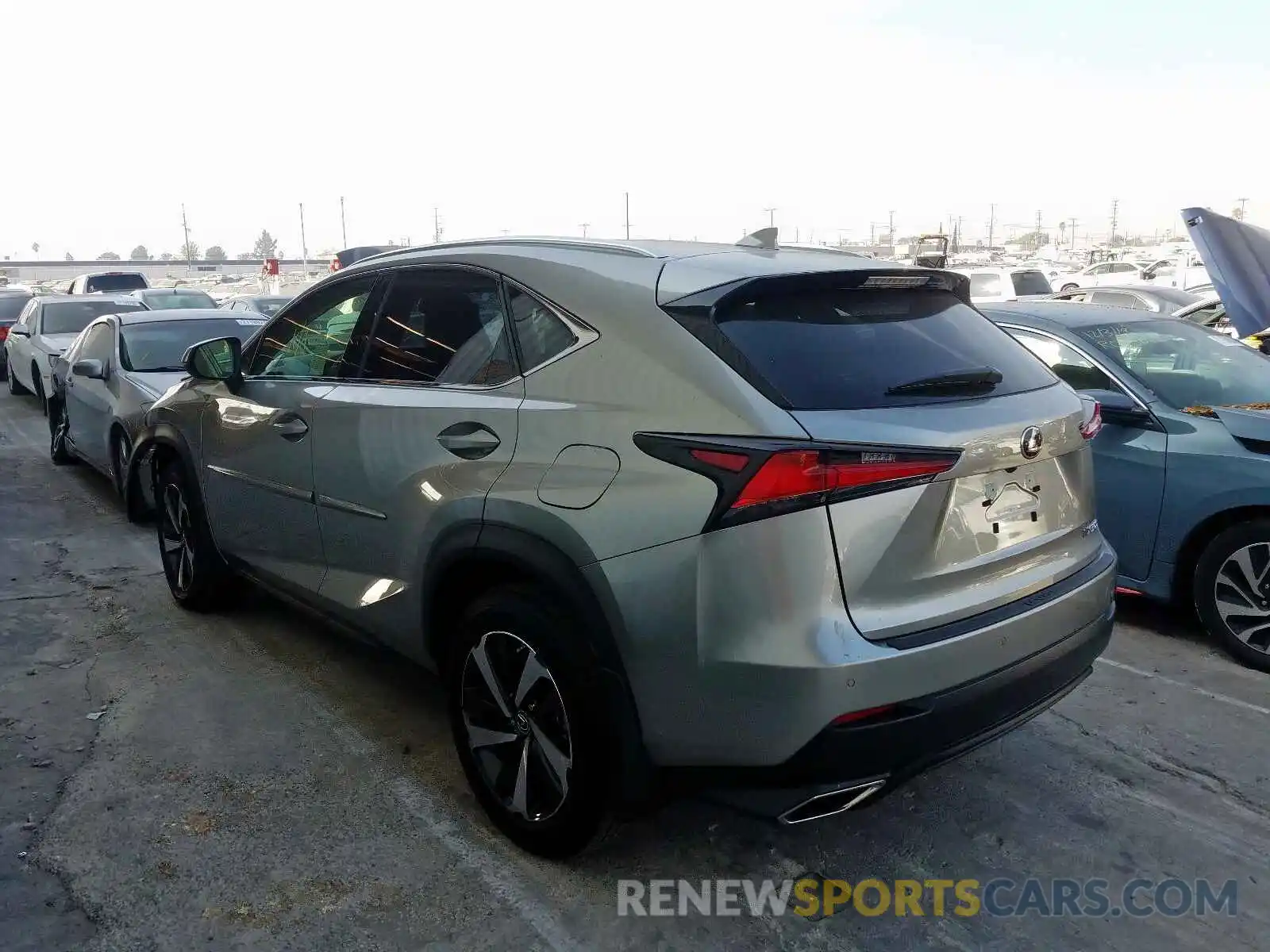 3 Photograph of a damaged car JTJGARBZ8L5004393 LEXUS NX 300 2020