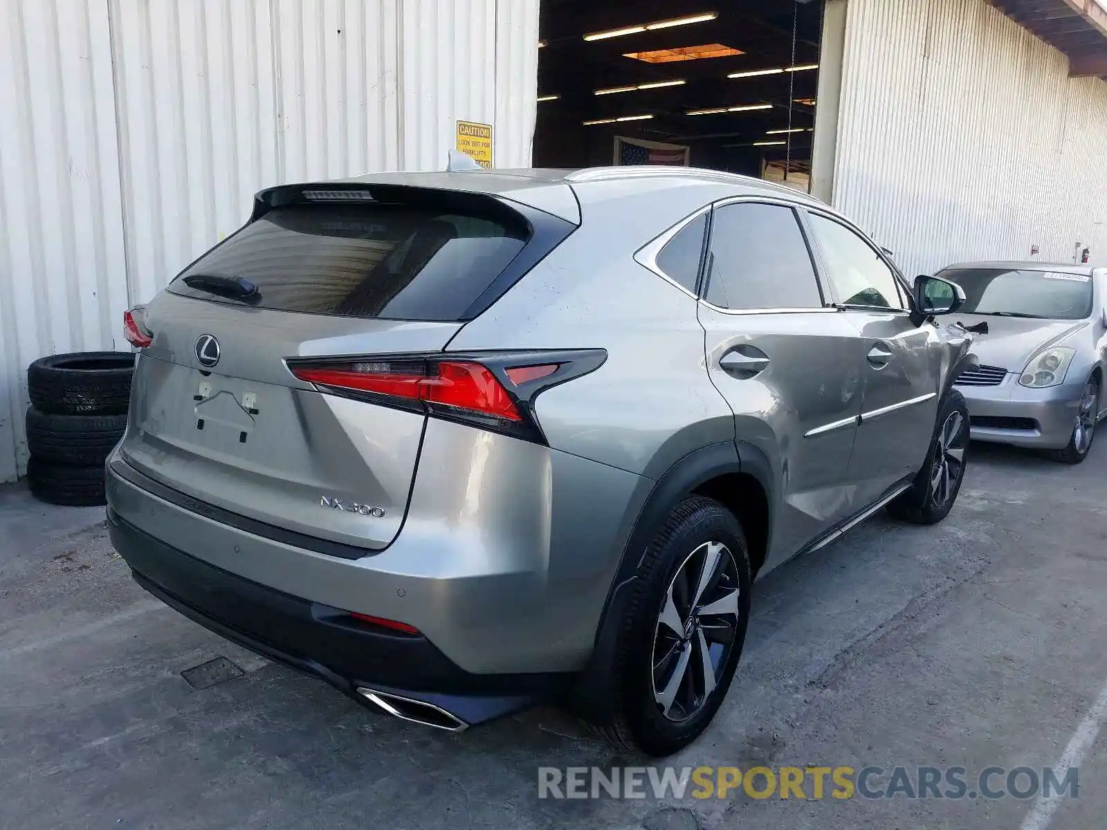 4 Фотография поврежденного автомобиля JTJGARBZ8L5004393 LEXUS NX 300 2020