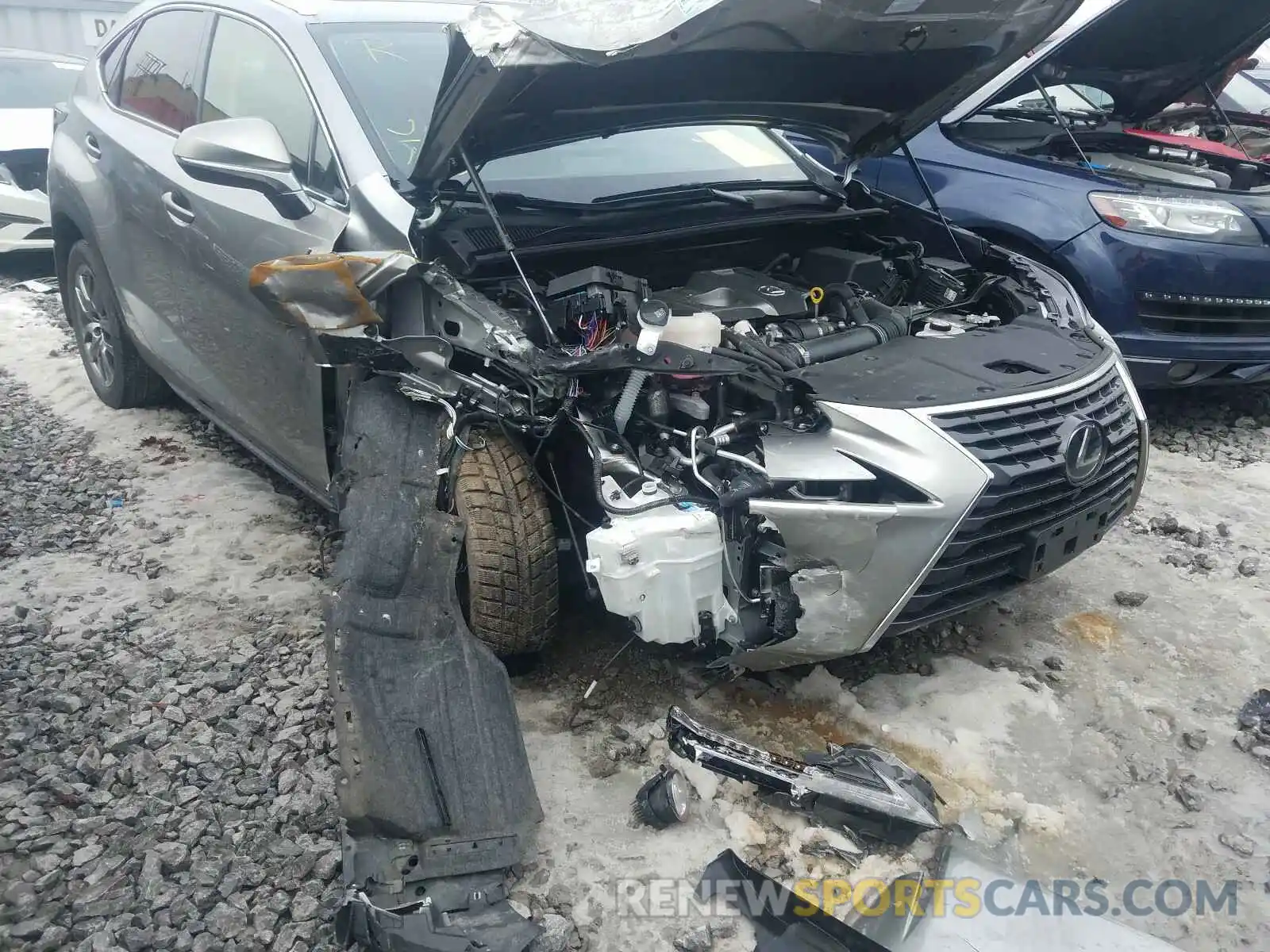 9 Фотография поврежденного автомобиля JTJGARDZ0L2222682 LEXUS NX 300 2020